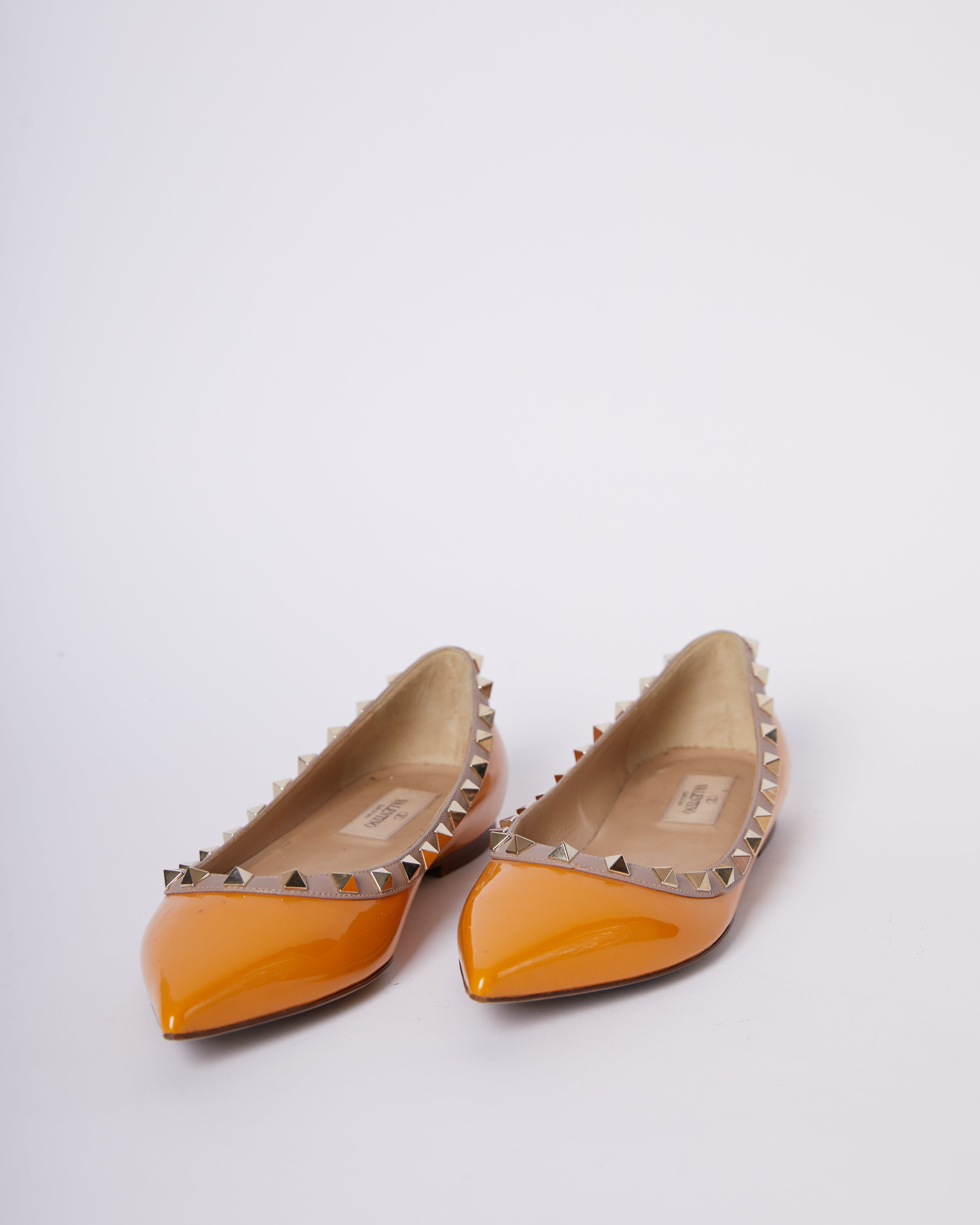 Valentino Garavani Yellow Flats