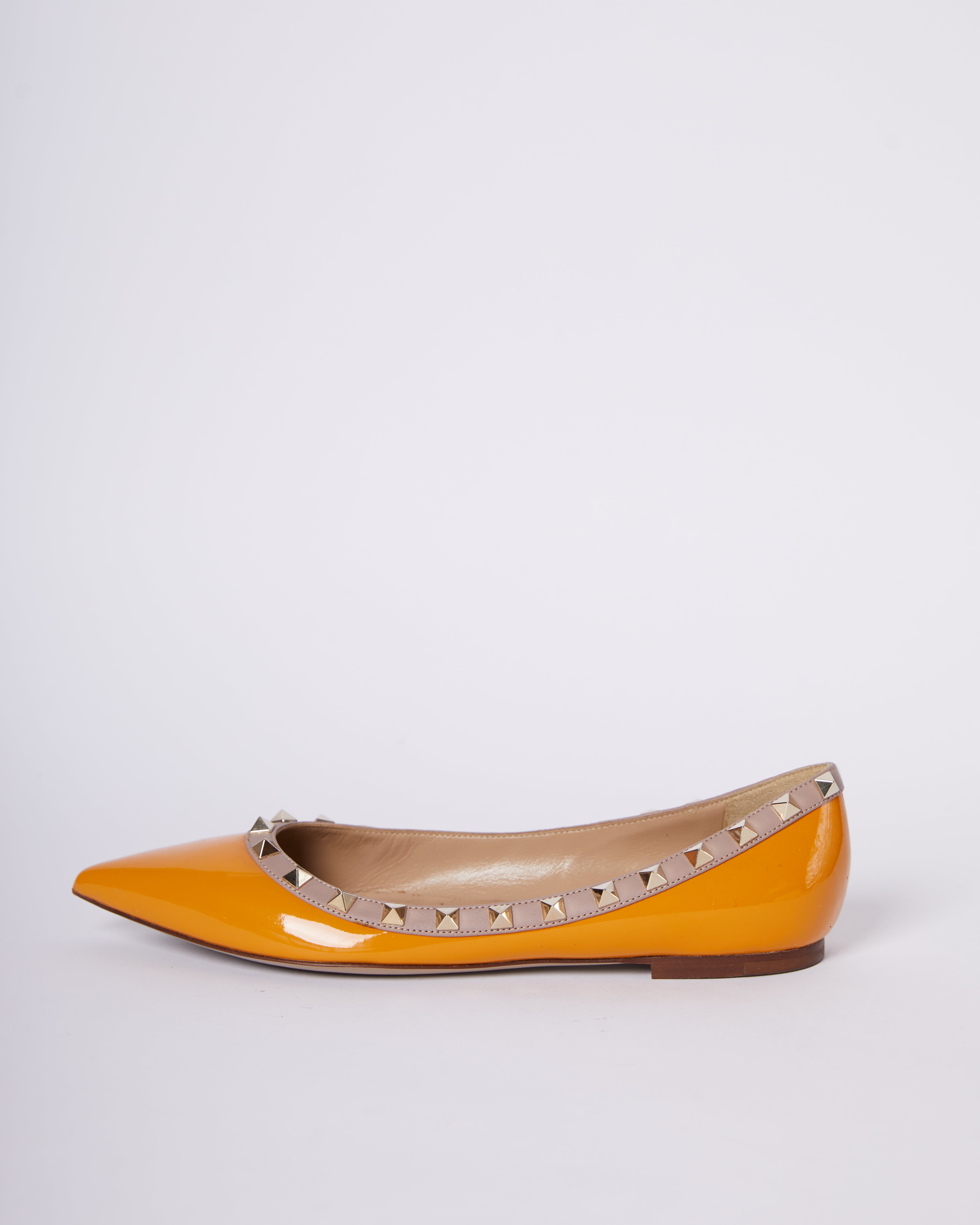 Valentino Garavani Yellow Flats