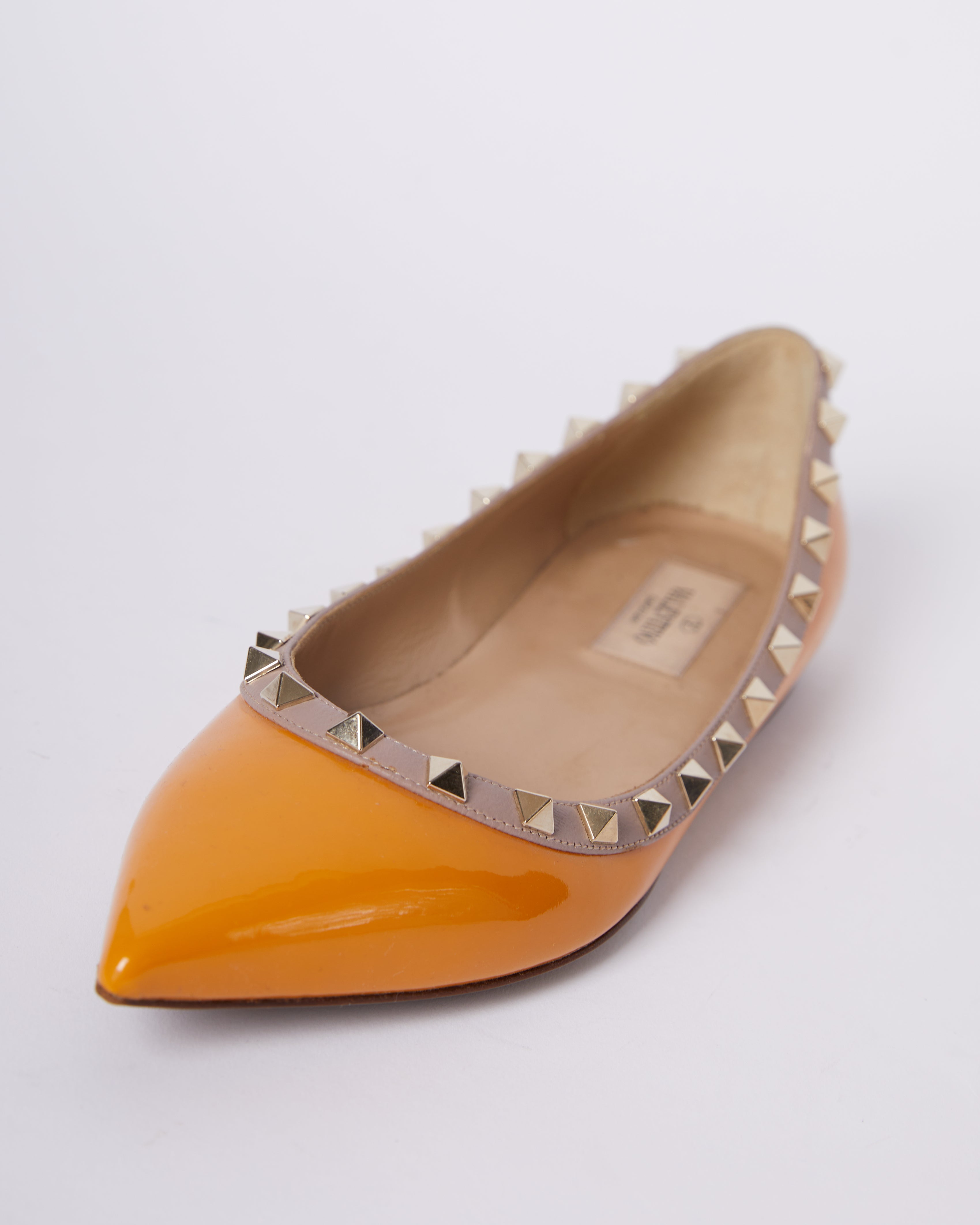 Valentino Garavani Yellow Flats