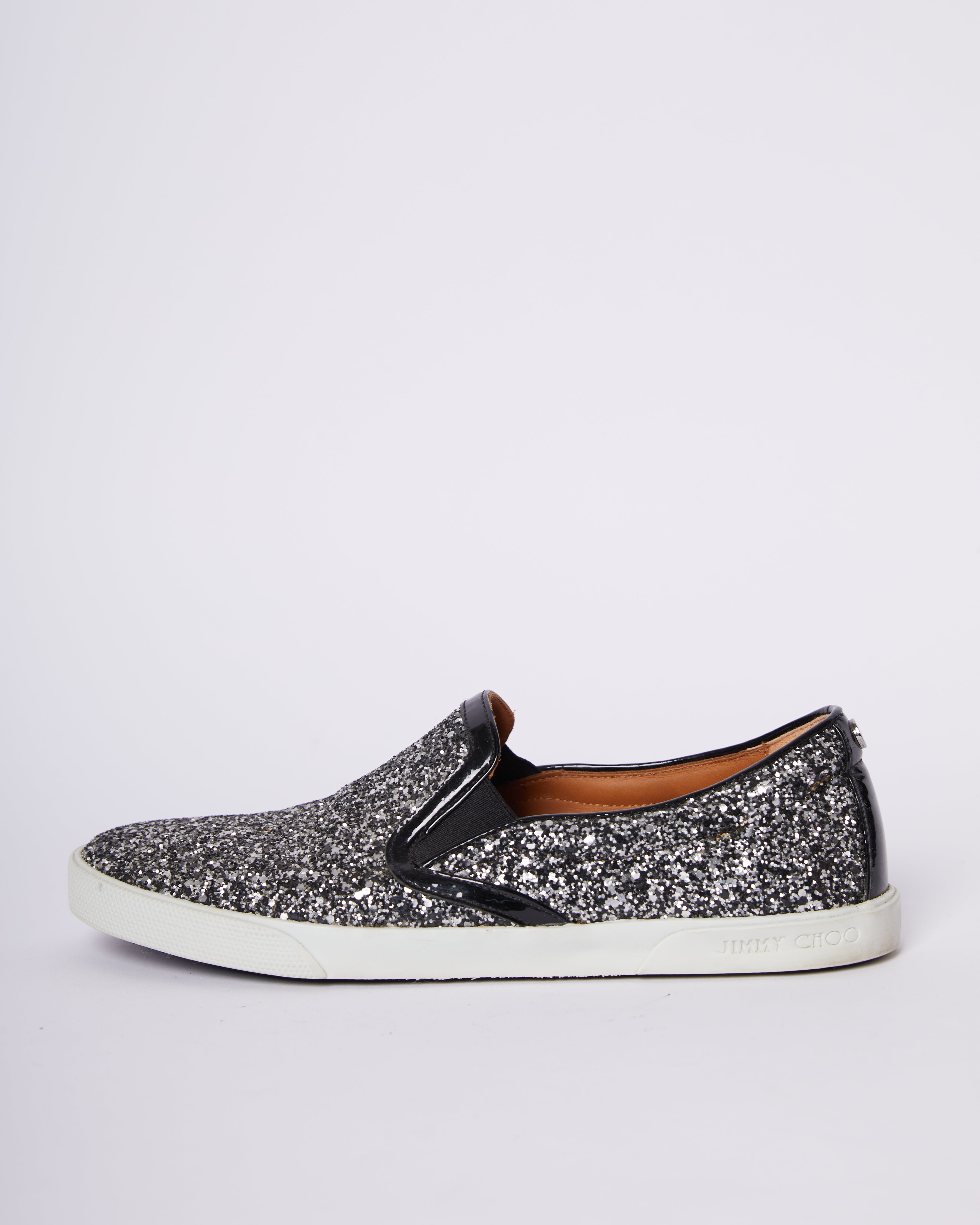 Jimmy Choo Demi Glitter Sneaker Loafers