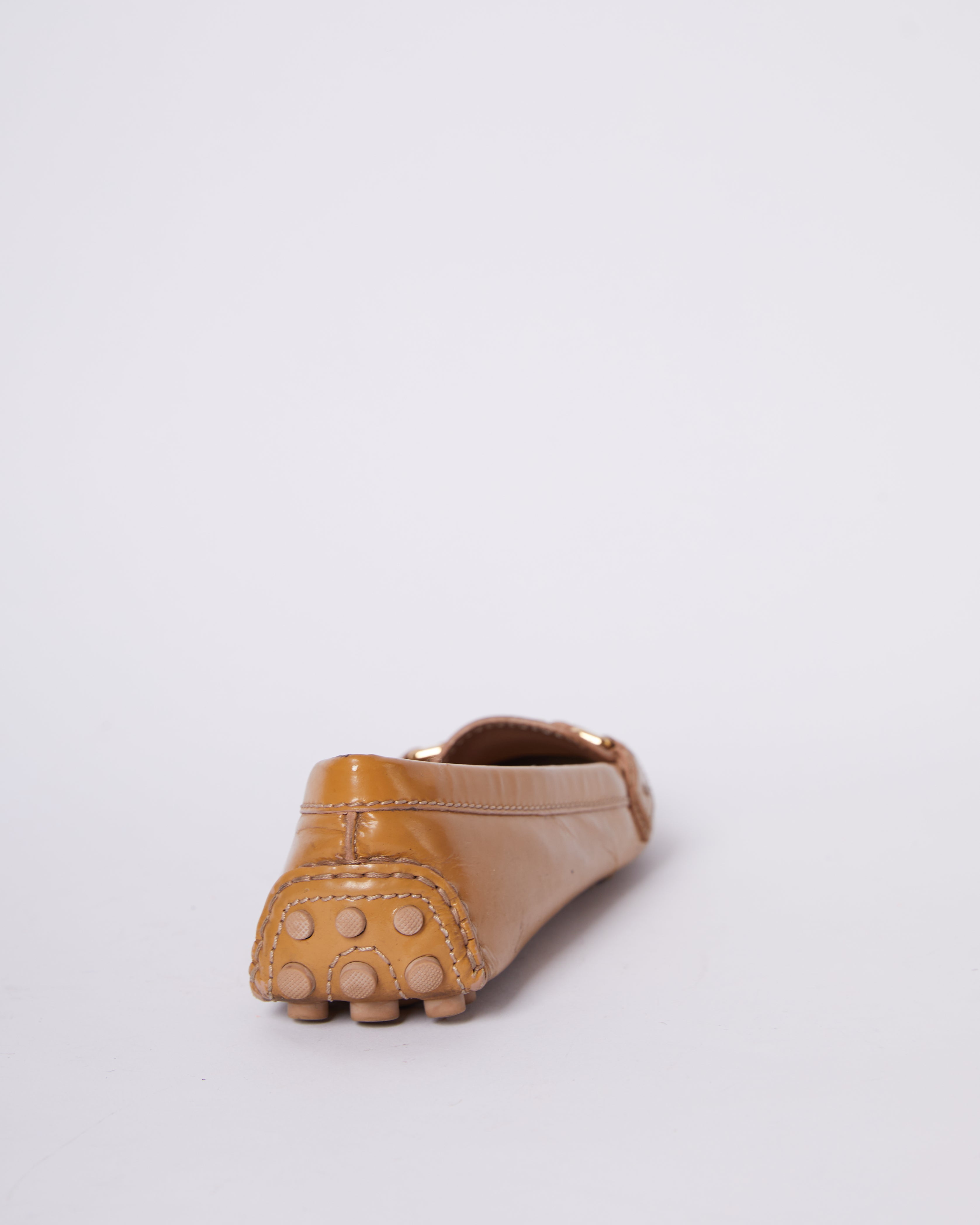 LV Tan Loafers