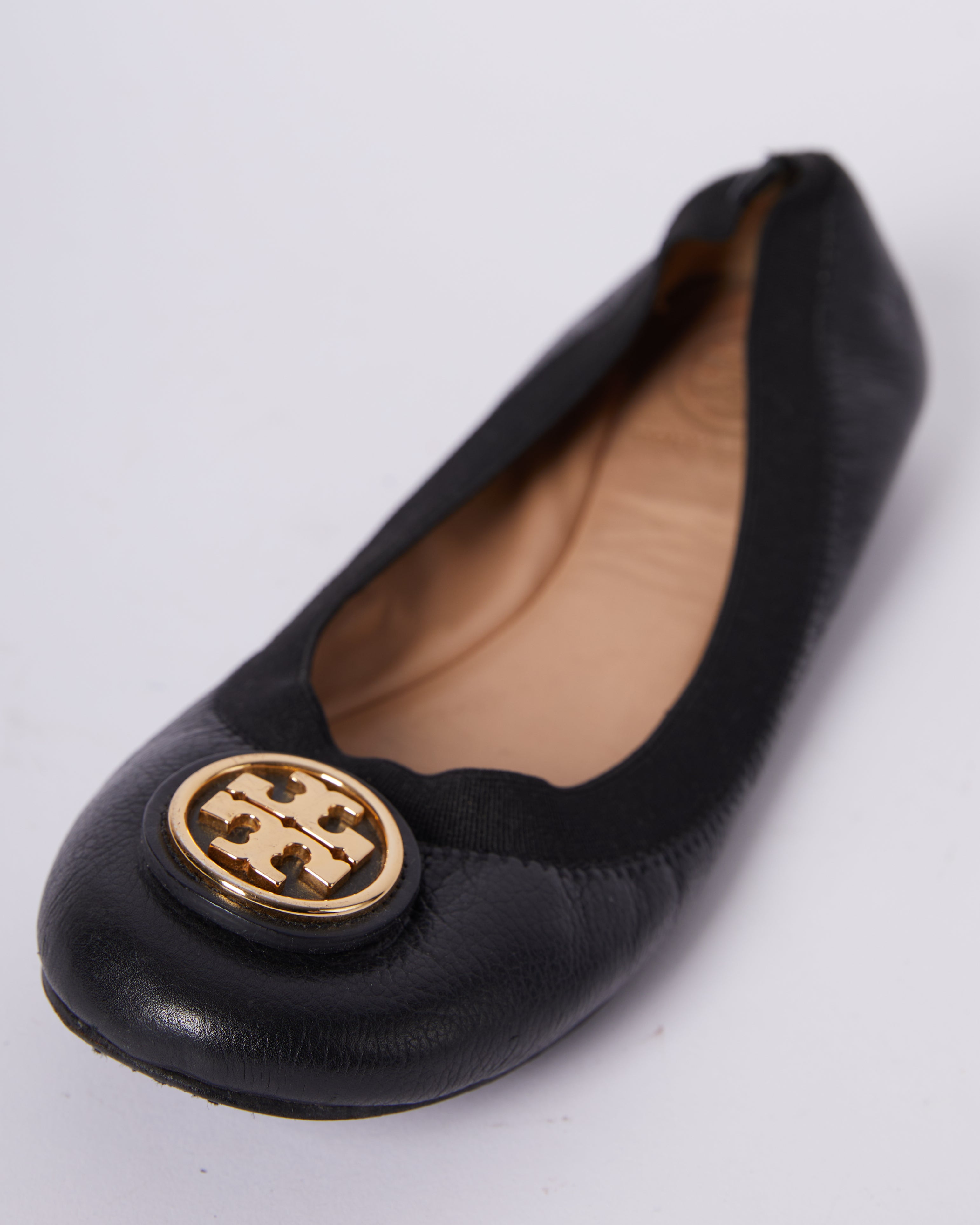 Tory Burch Caroline 2 Ballet Flat In Black