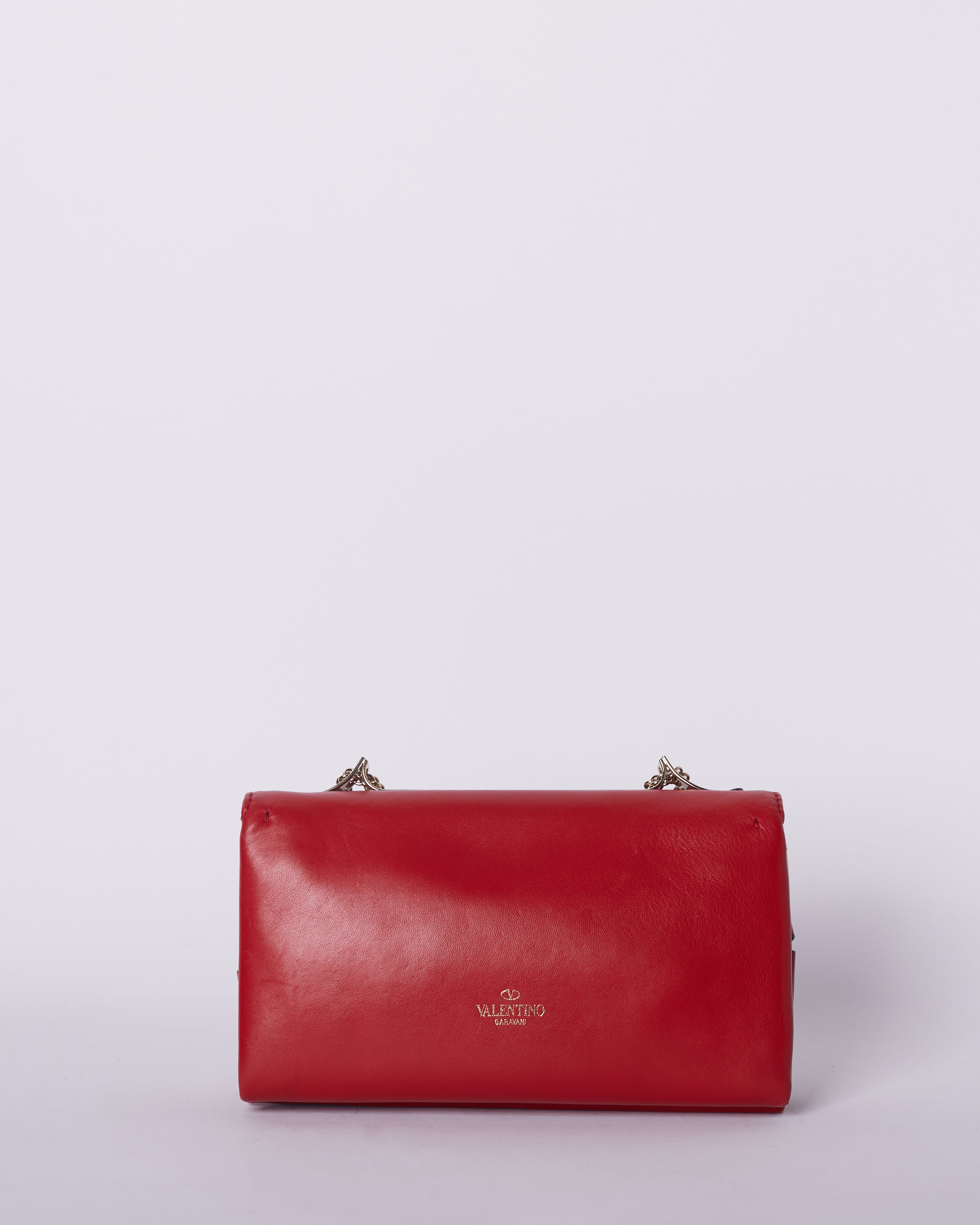 Valentino Small Leather Bow Shoulder Bag