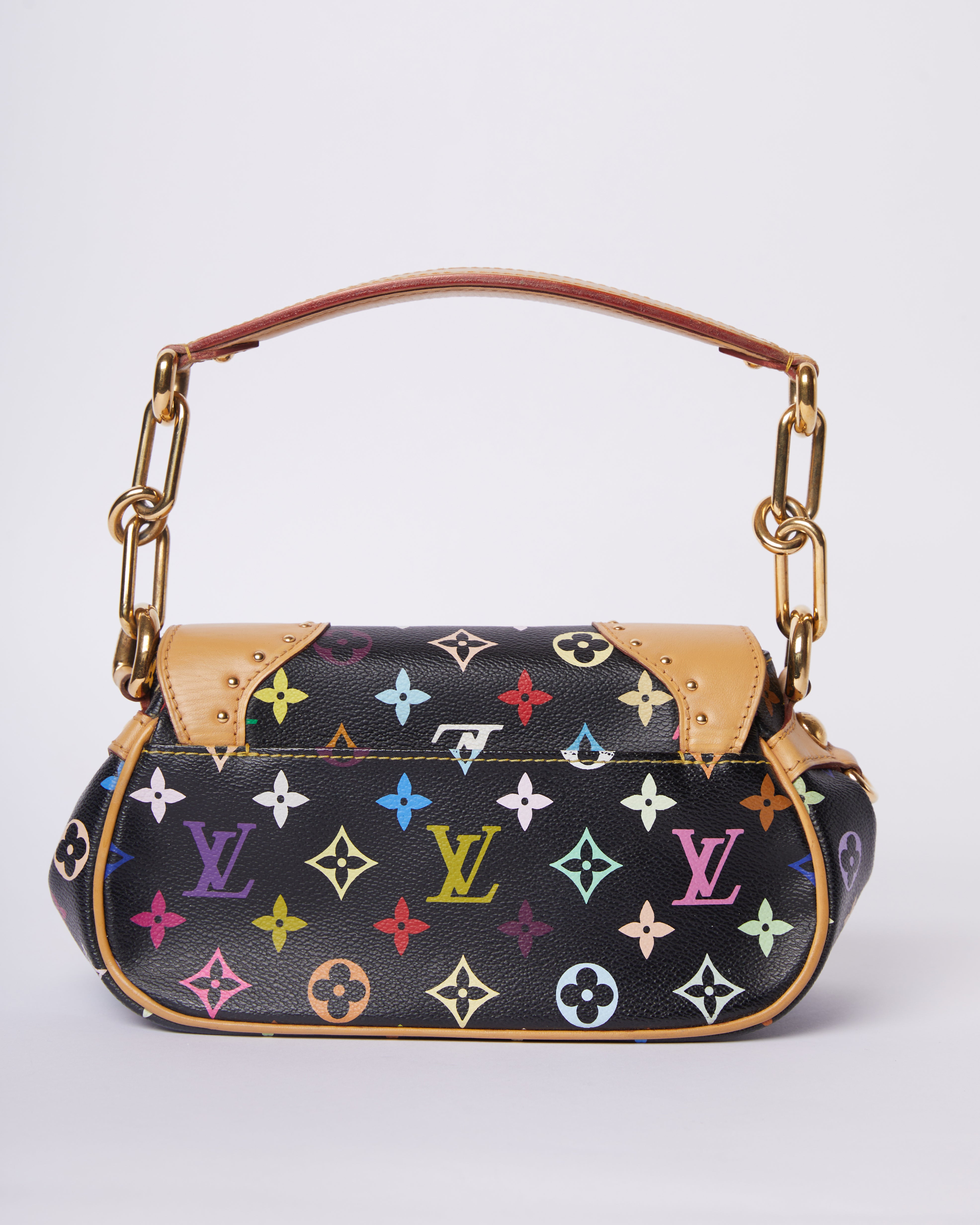 Louis vuitton Black Monogram Multicolour Marilyn Bag