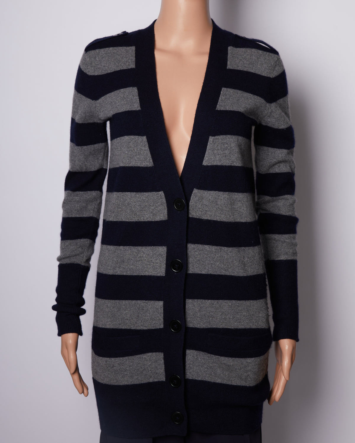 Vince Wool Button-Down Cardigan
