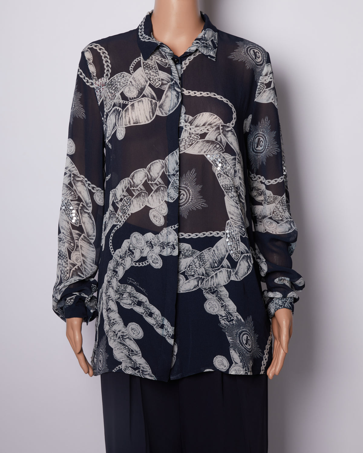 Roberto Cavalli Button Down Printed Shirt