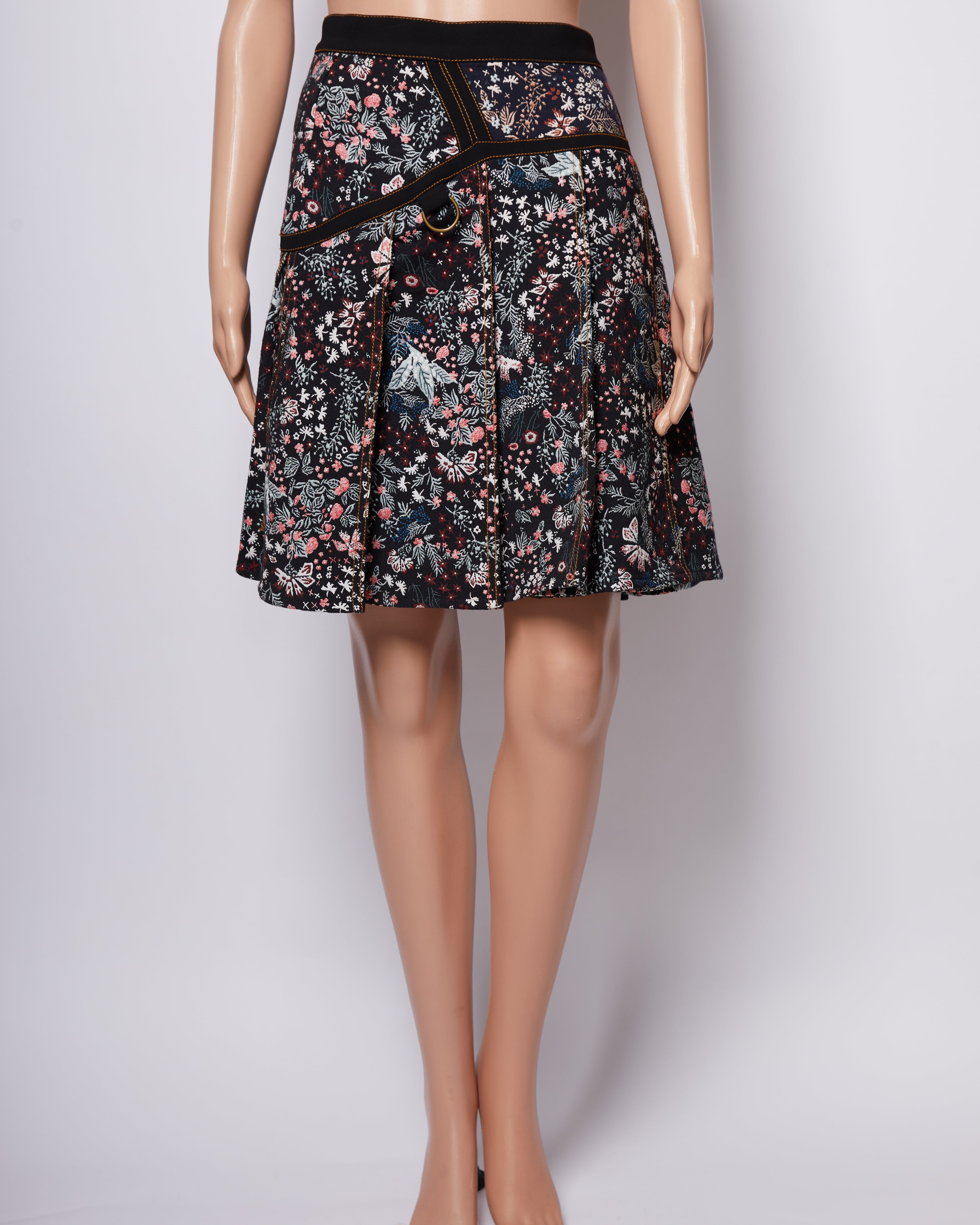 Self Potrait Floral Skirt