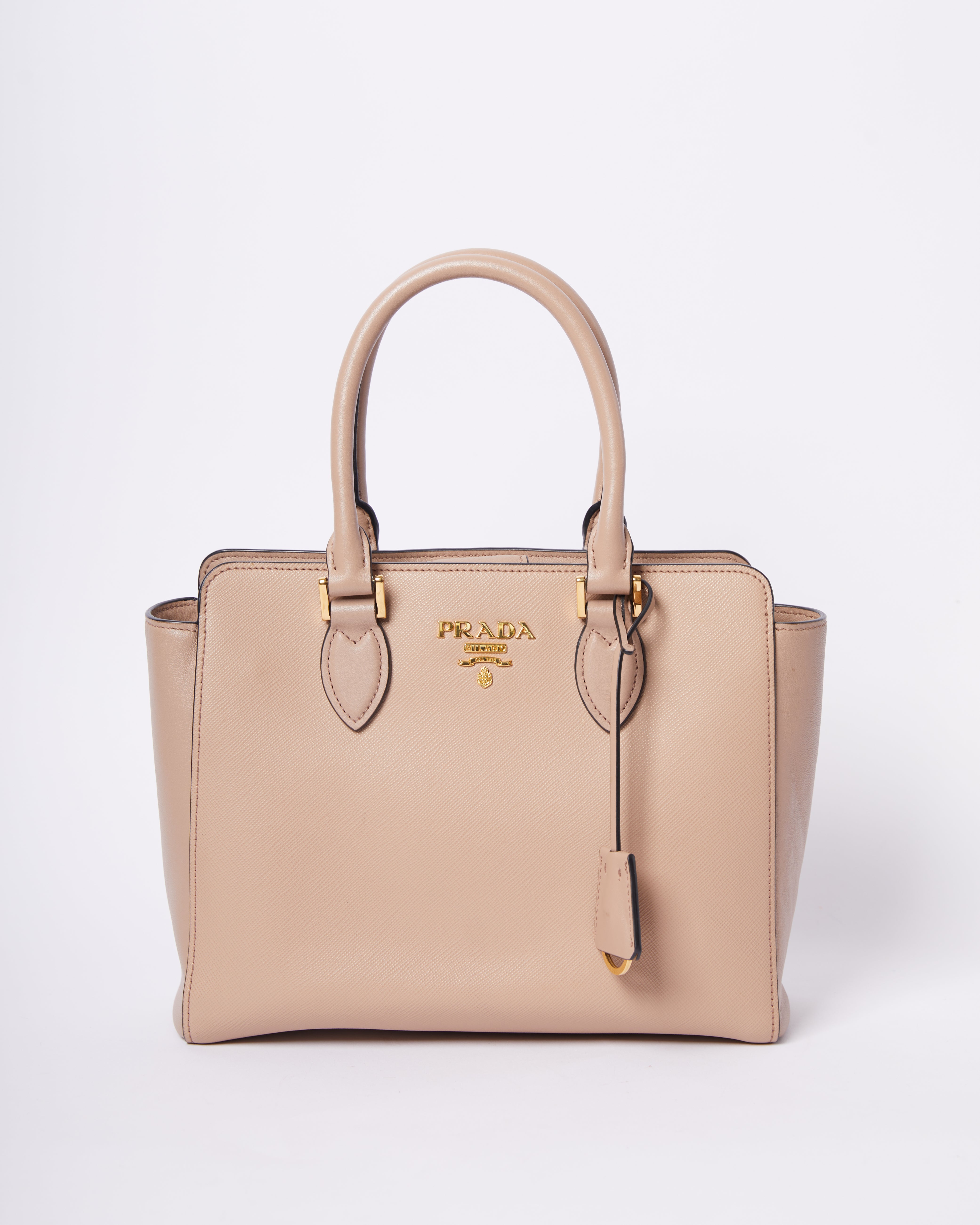 Prada Womens Galleria Saffiano Leather Bag