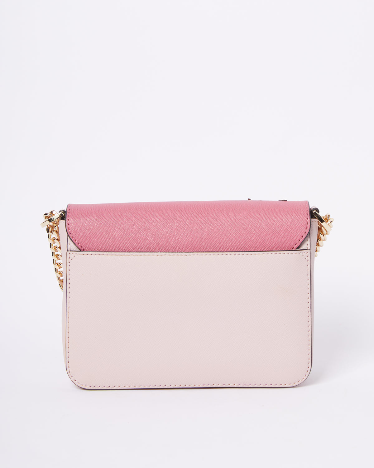 New ML Leather Crossbody Bag With Floral Work