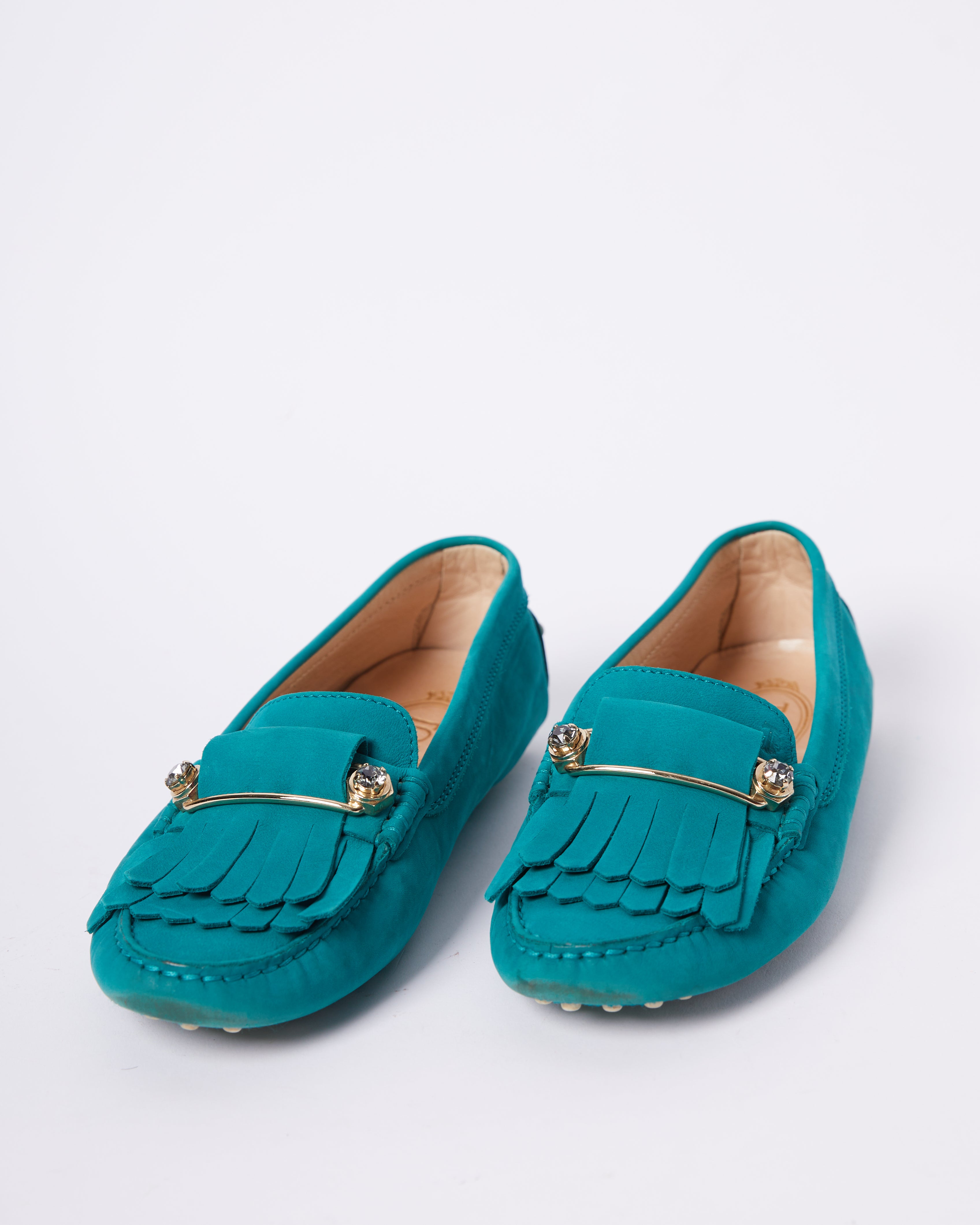 Tod's Jewel Gommino Moccasins