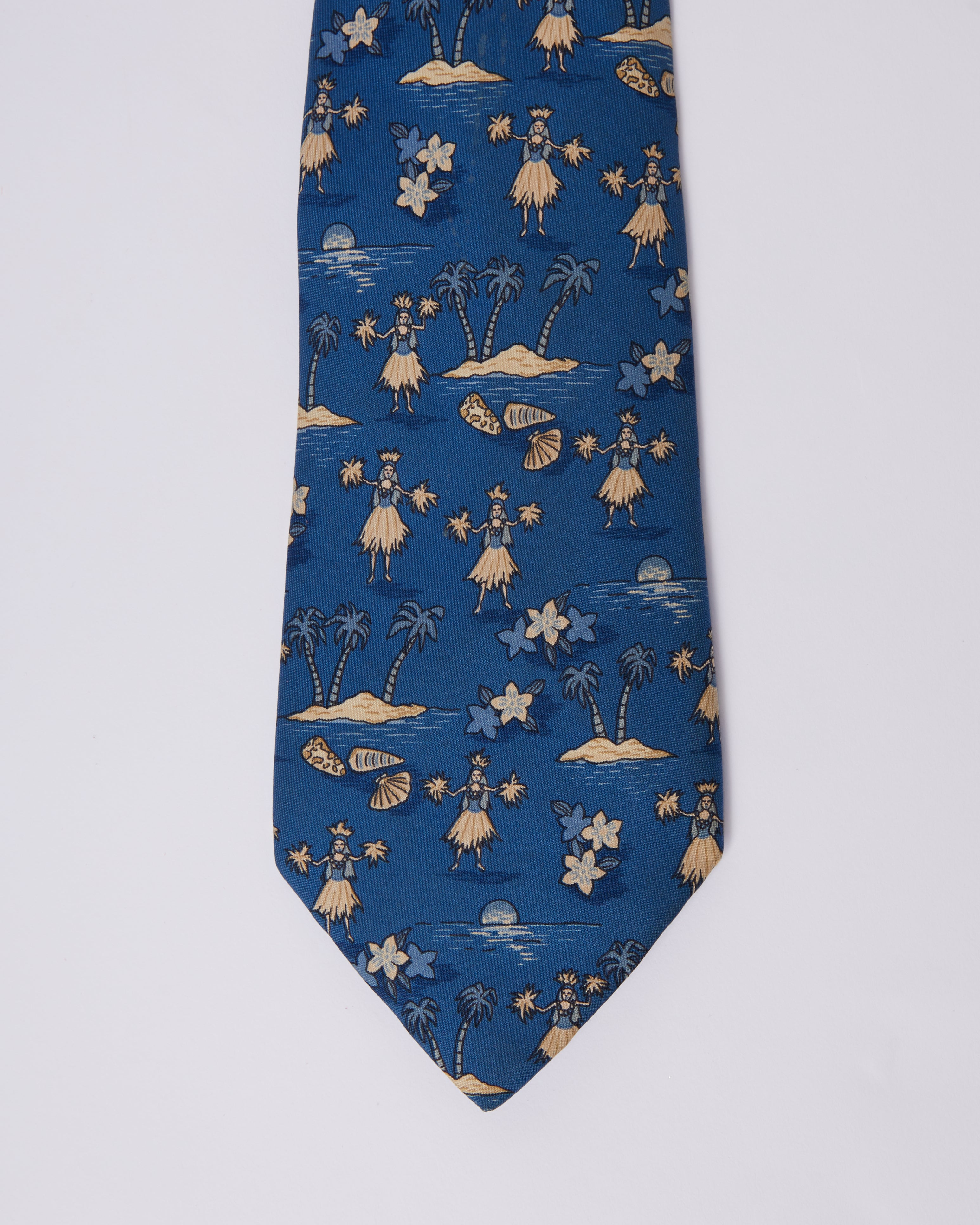 Hermes Island Trip Tie