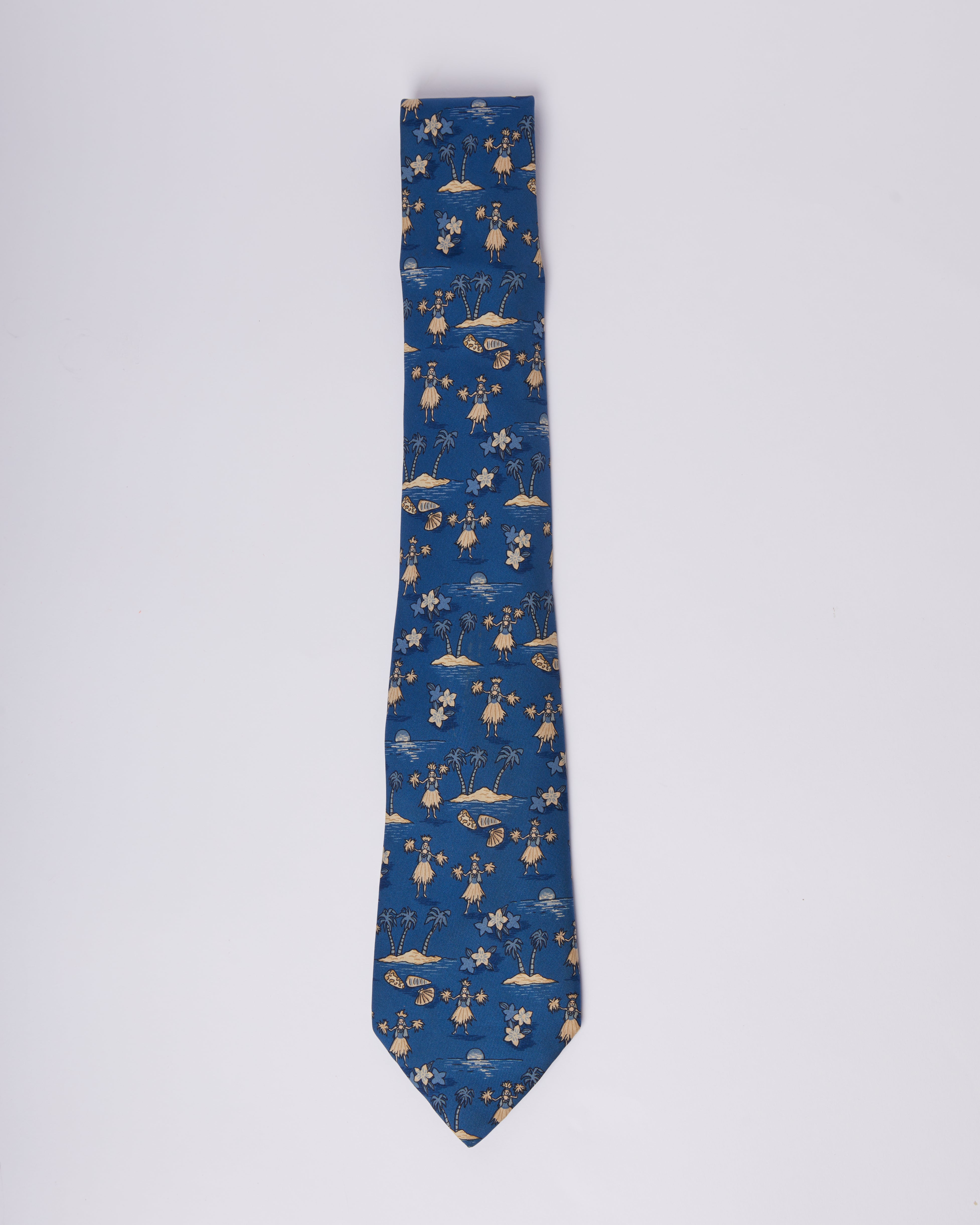 Hermes Island Trip Tie