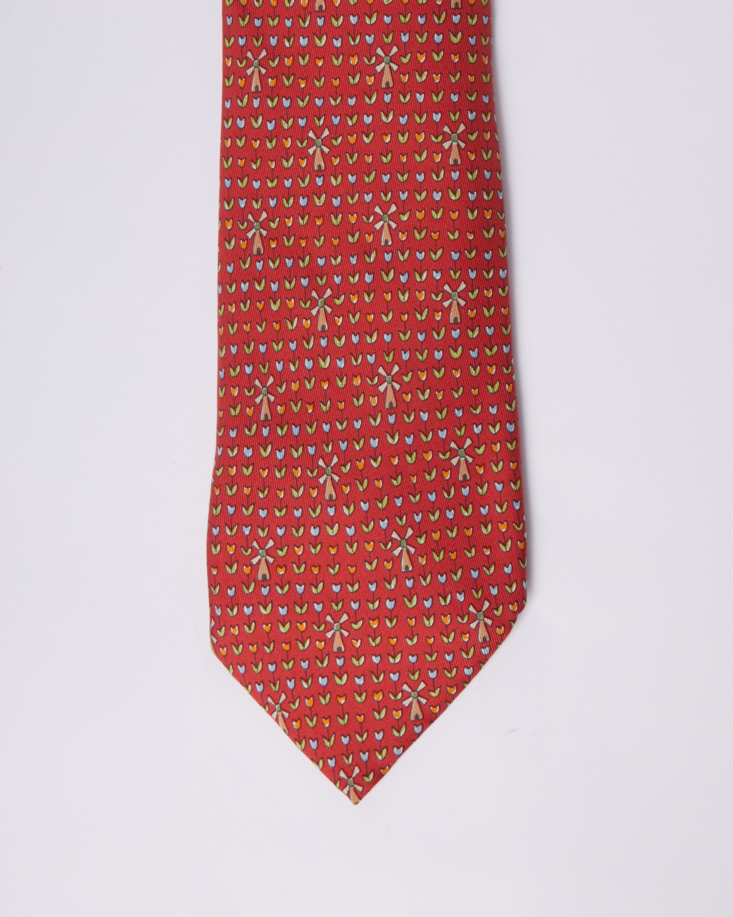 Hermes Pinwheel Tie