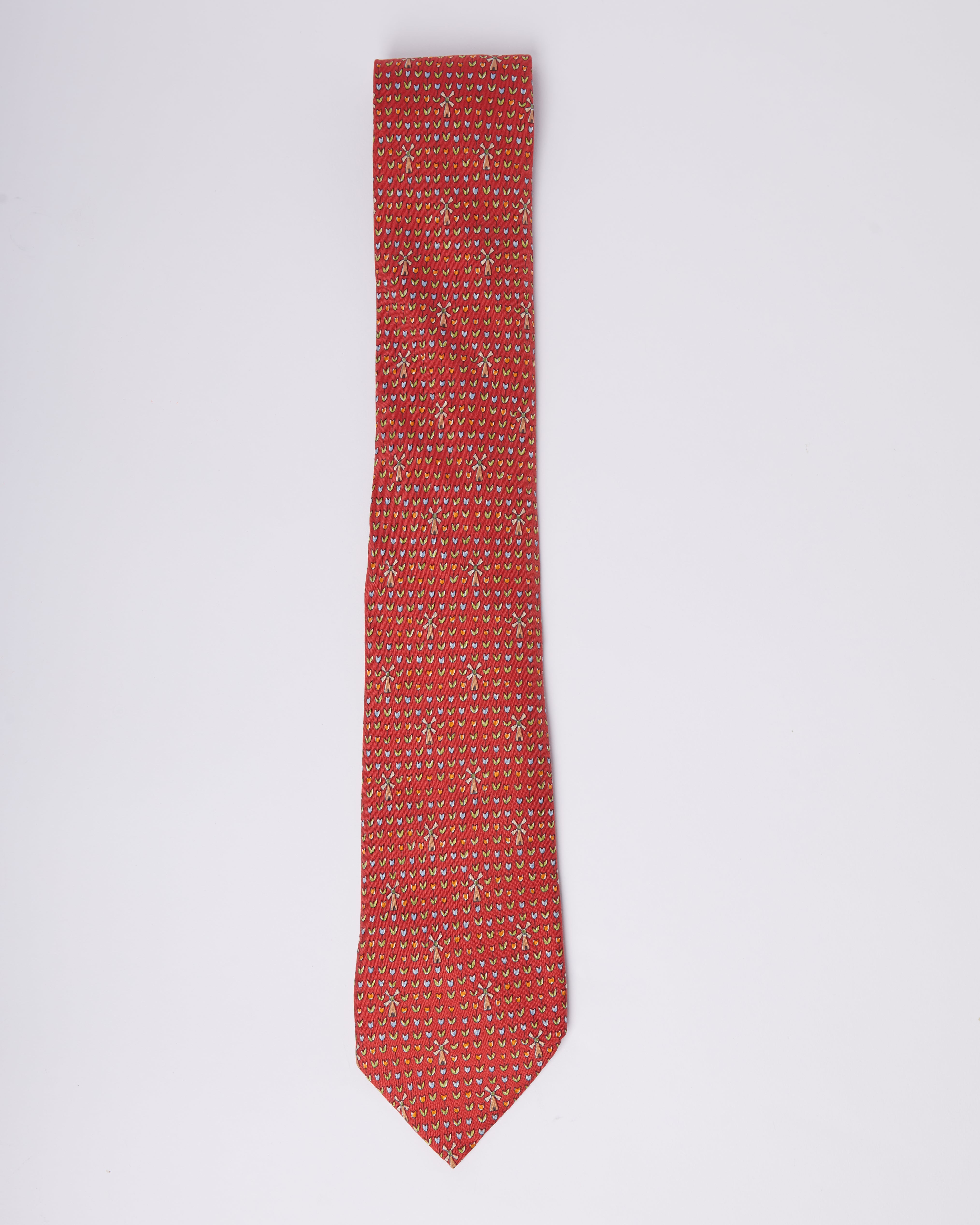 Hermes Pinwheel Tie