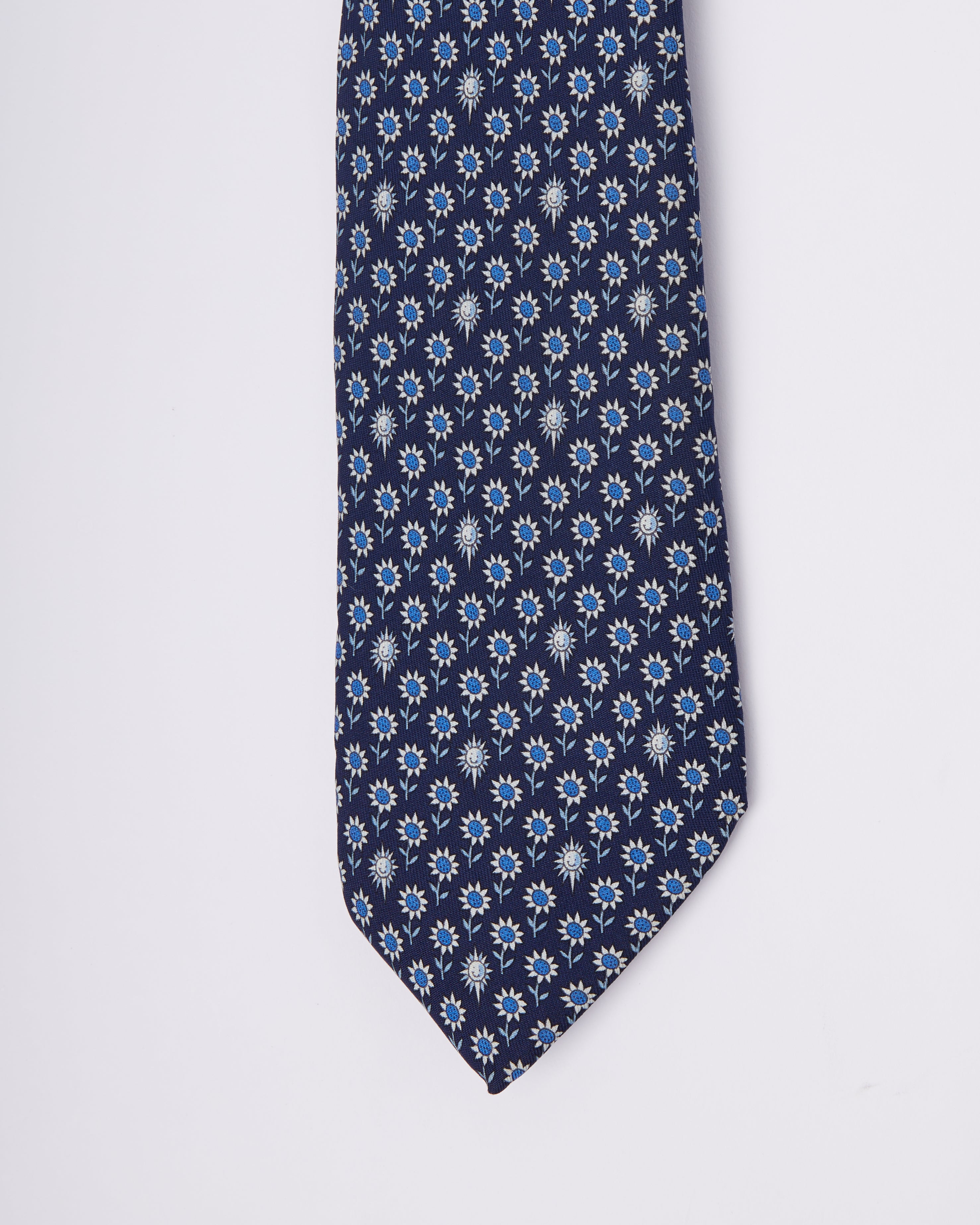 Hermes Blue sunnie Tie