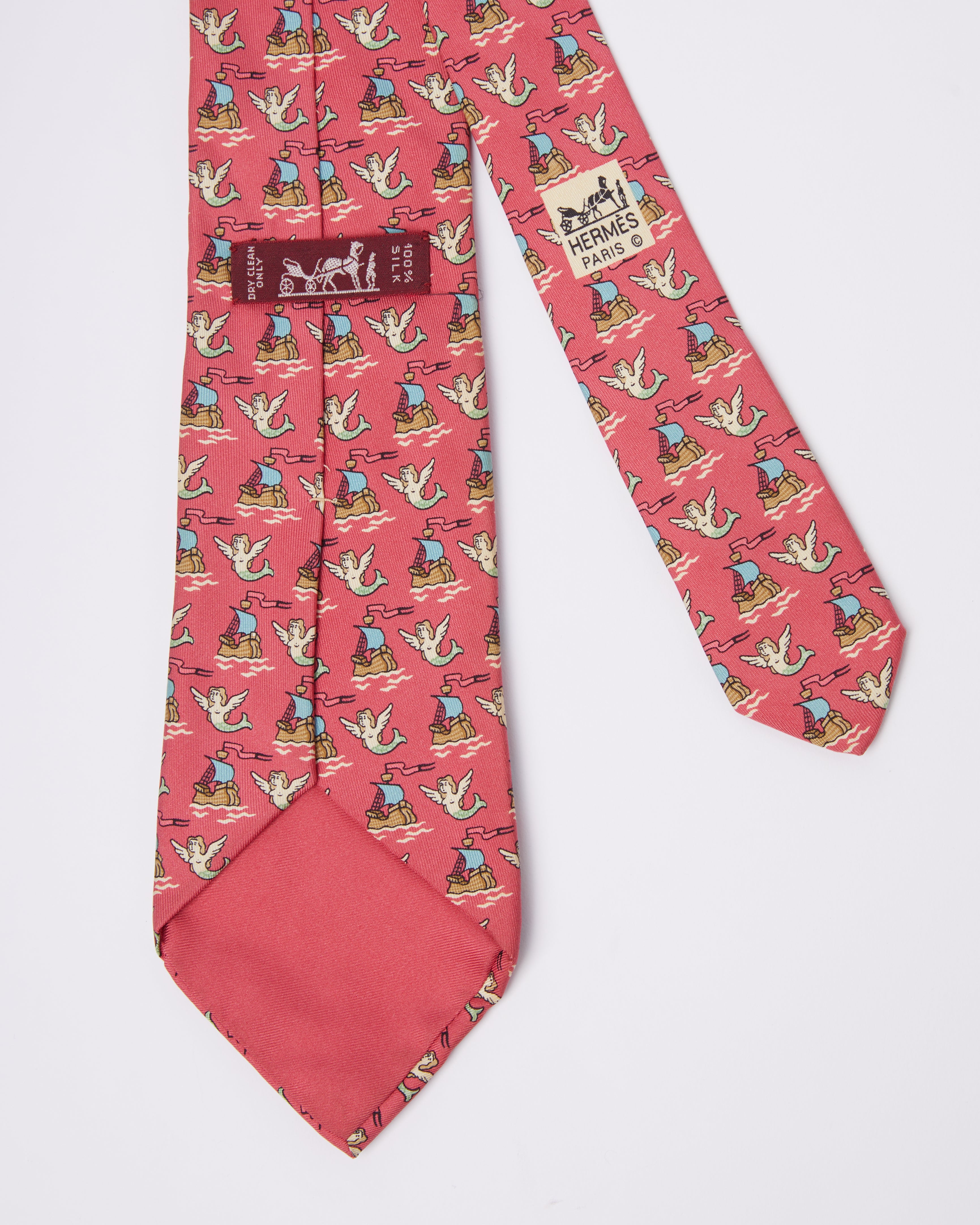 Hermes Sailor Mermaid Tie