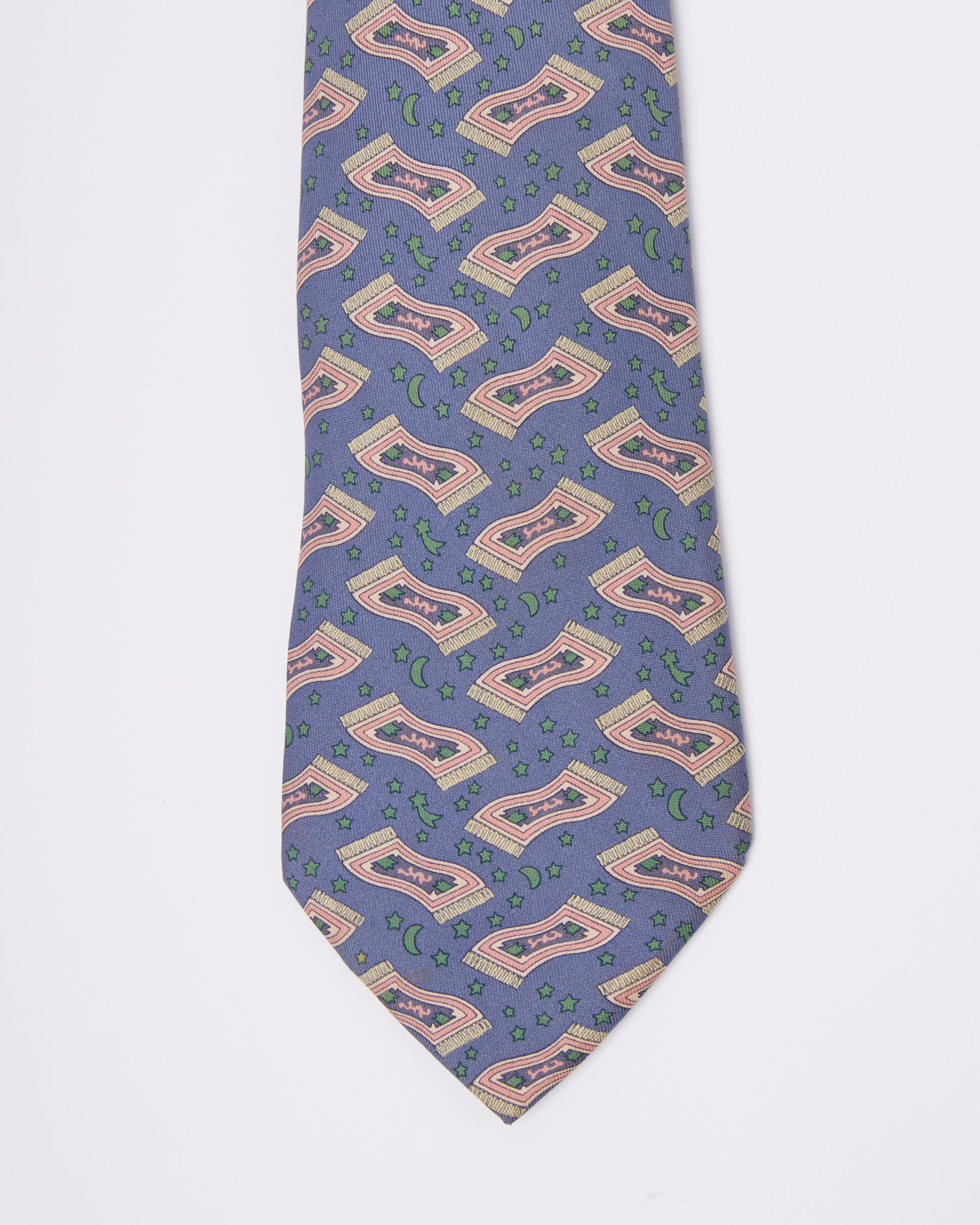 Hermes Flying Carpet Tie