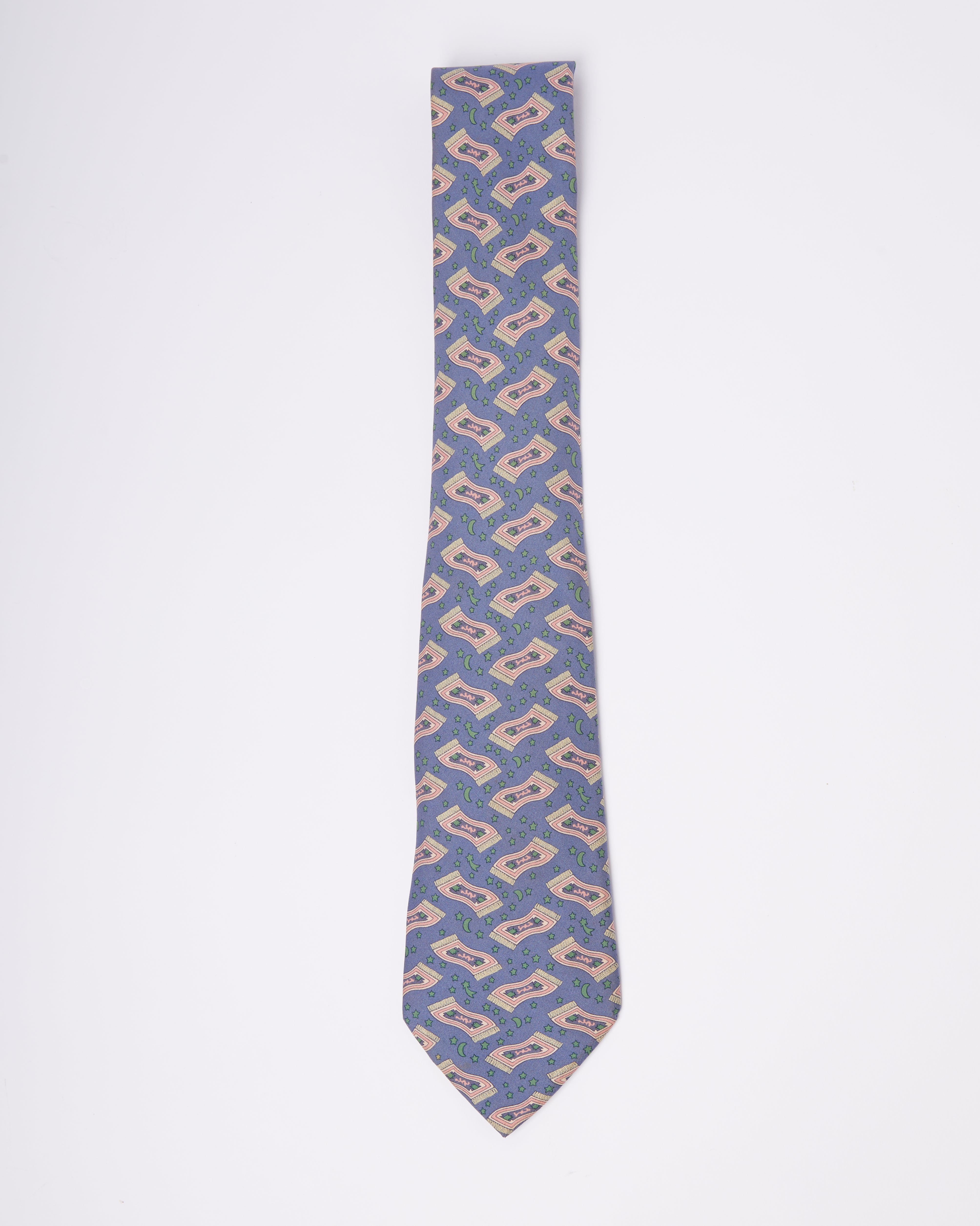 Hermes Flying Carpet Tie