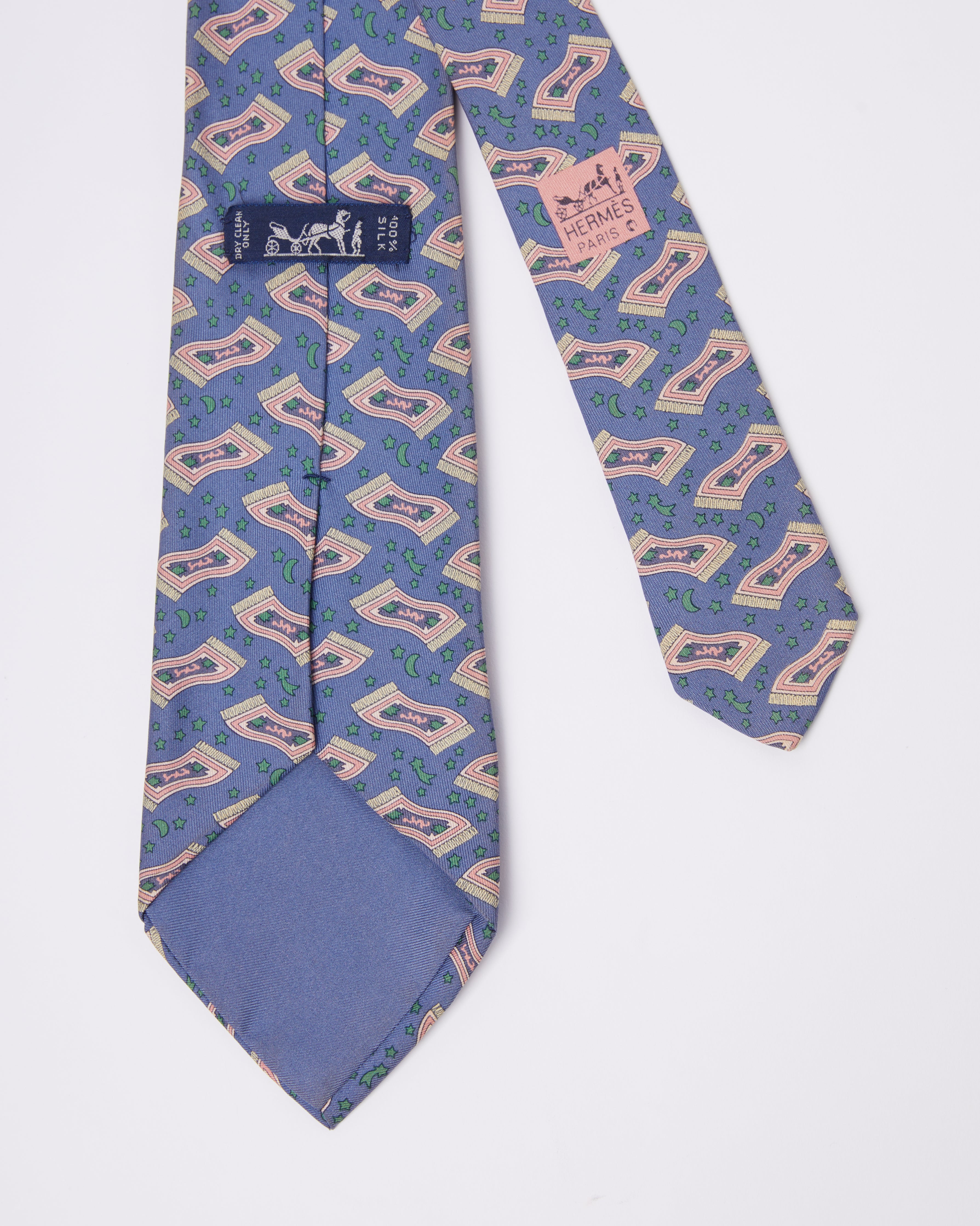 Hermes Flying Carpet Tie