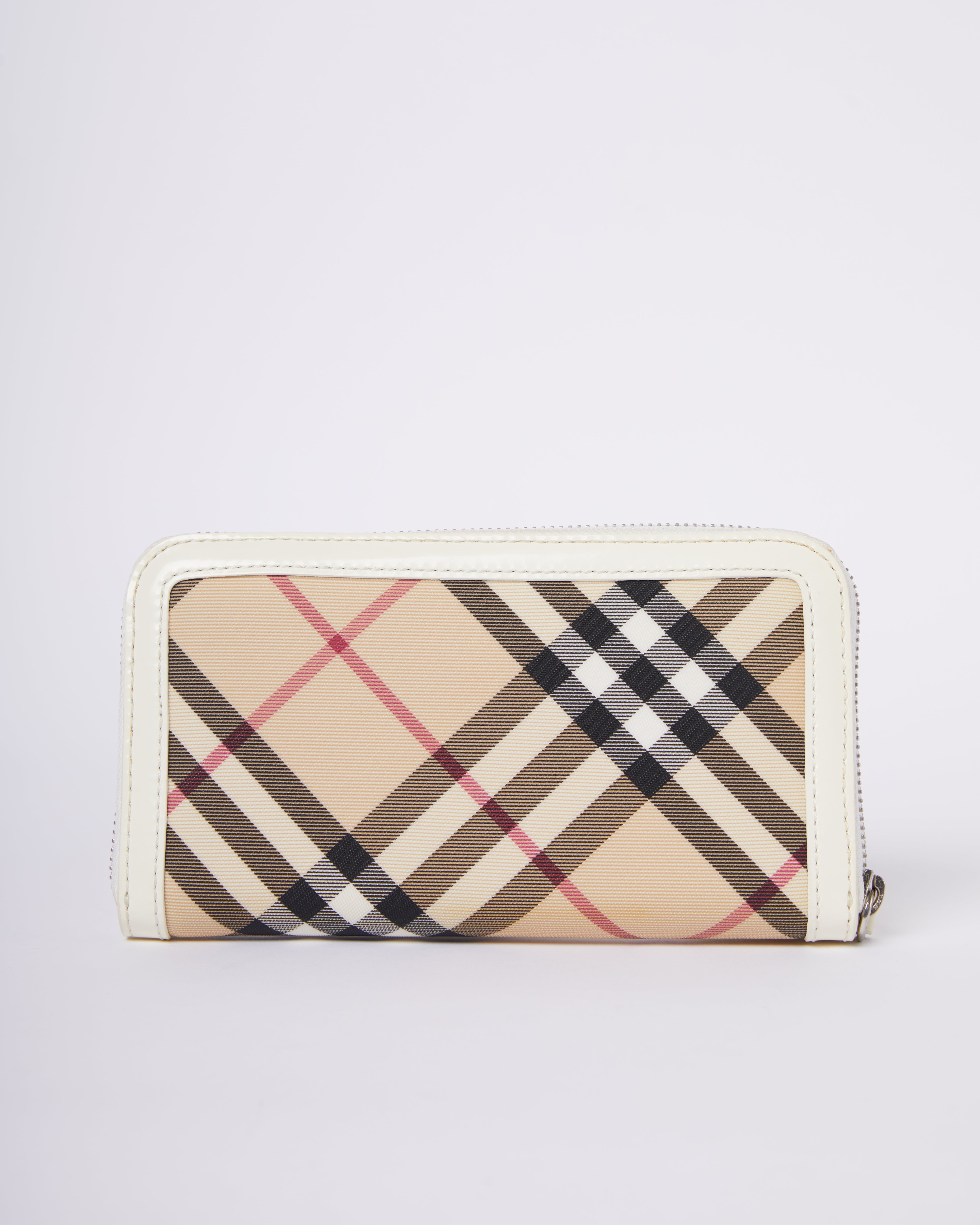 New Burberry Nova Checkered Wallet