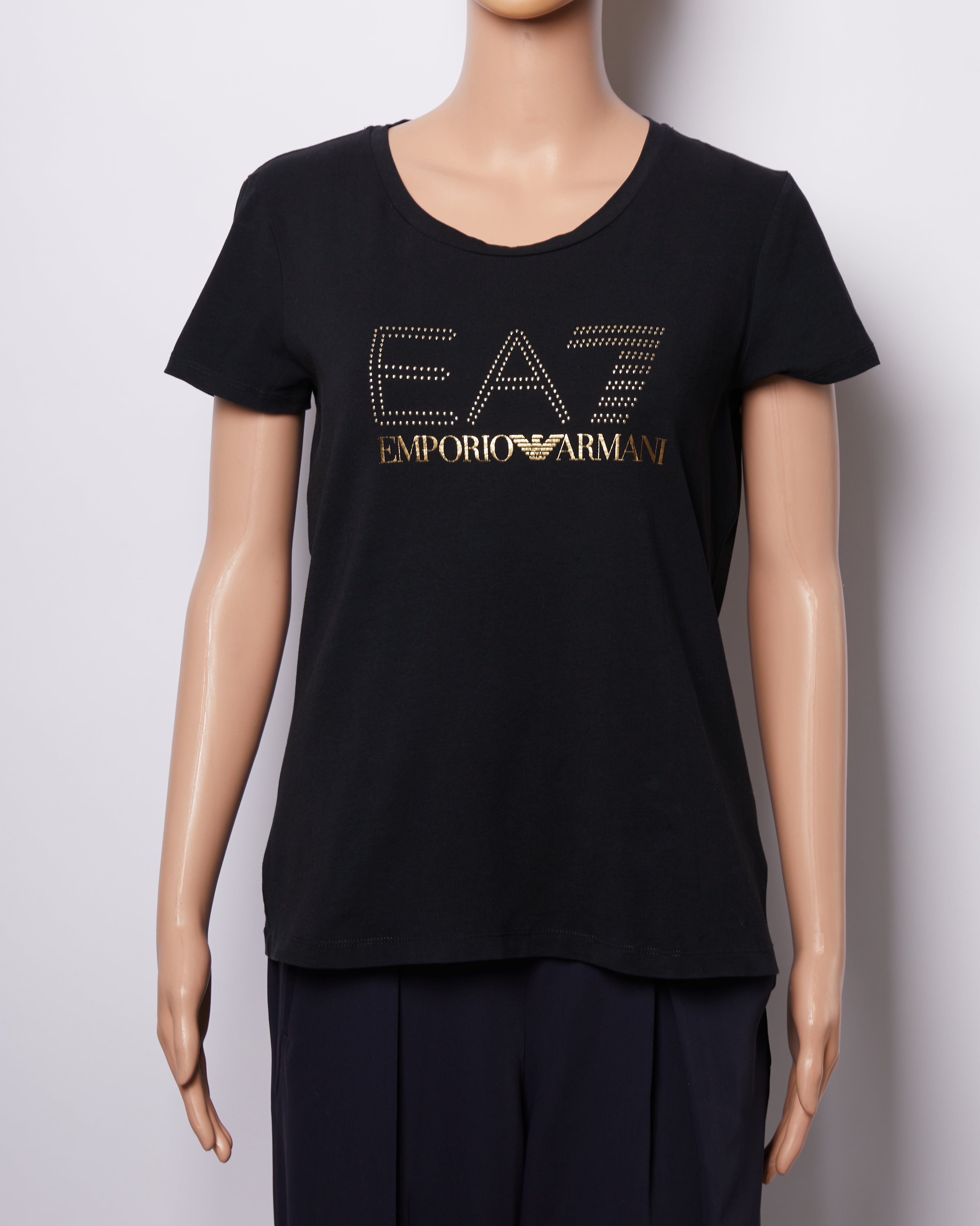 Emporio Armani T-shirt In Navy