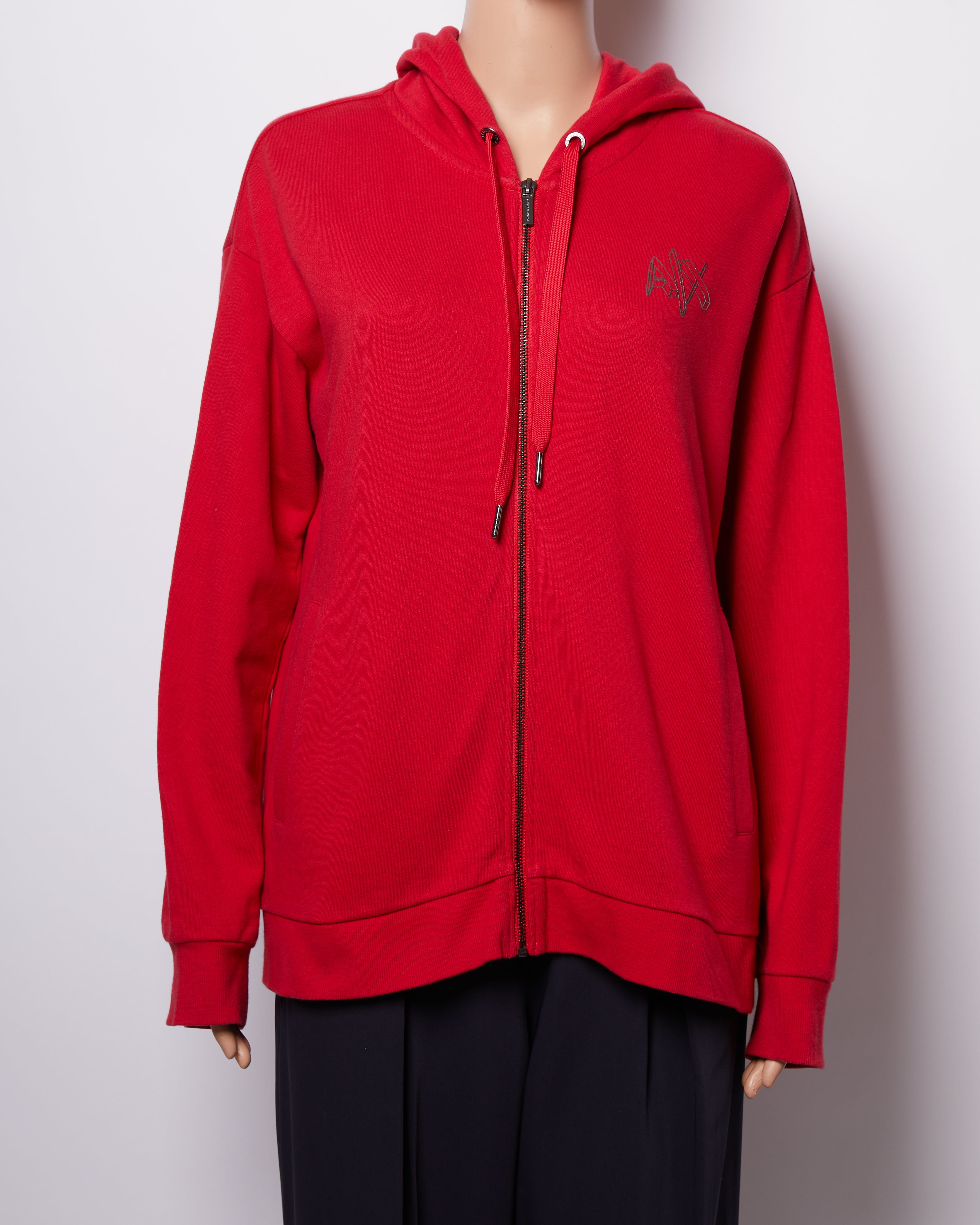 Armani Exchange Zipper In Red