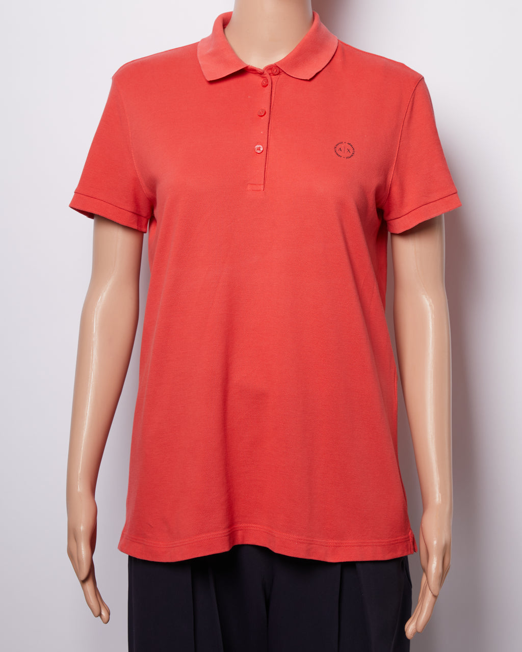 Armani Exchange Red Womens T-shirt