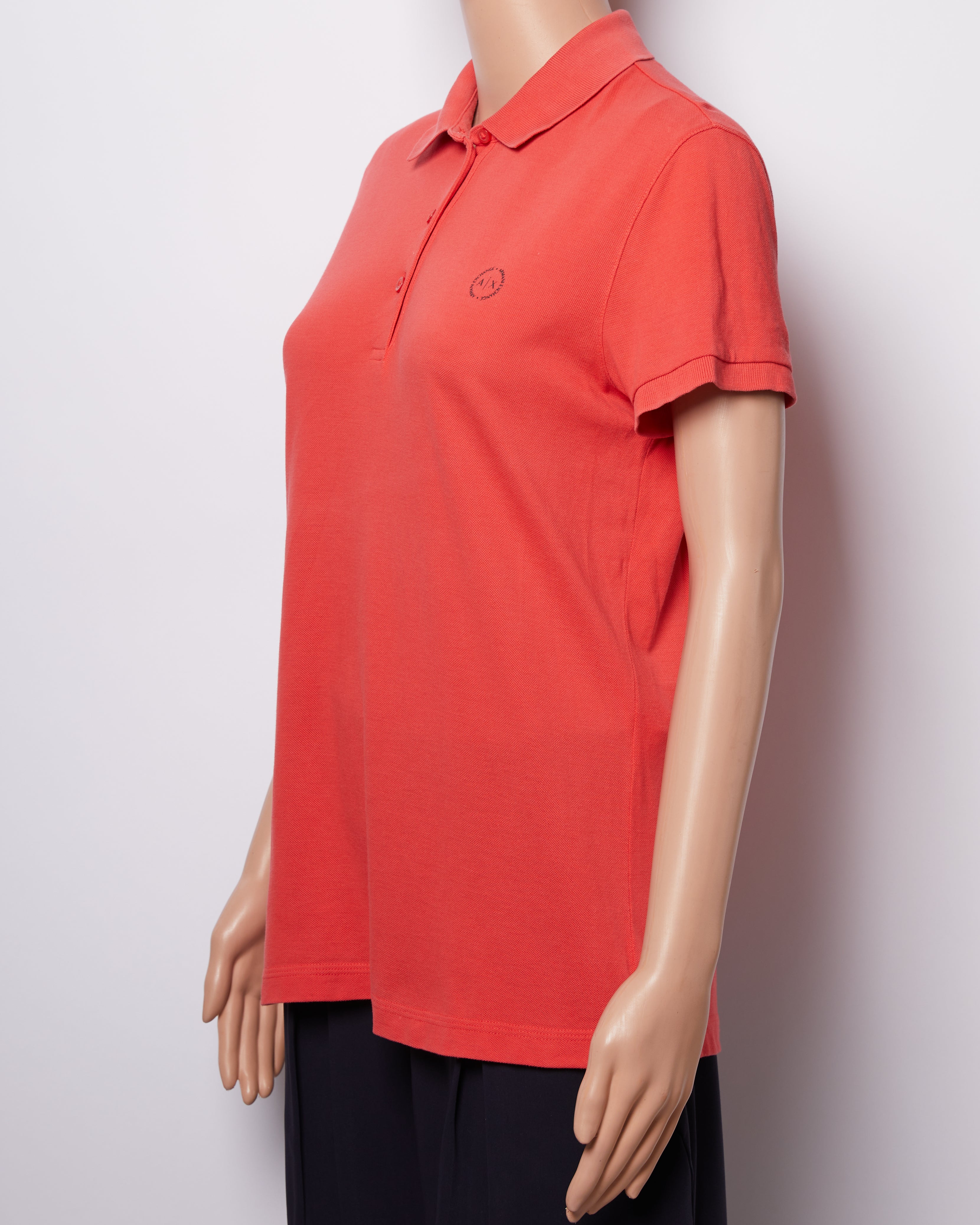 Armani Exchange Red Womens T-shirt