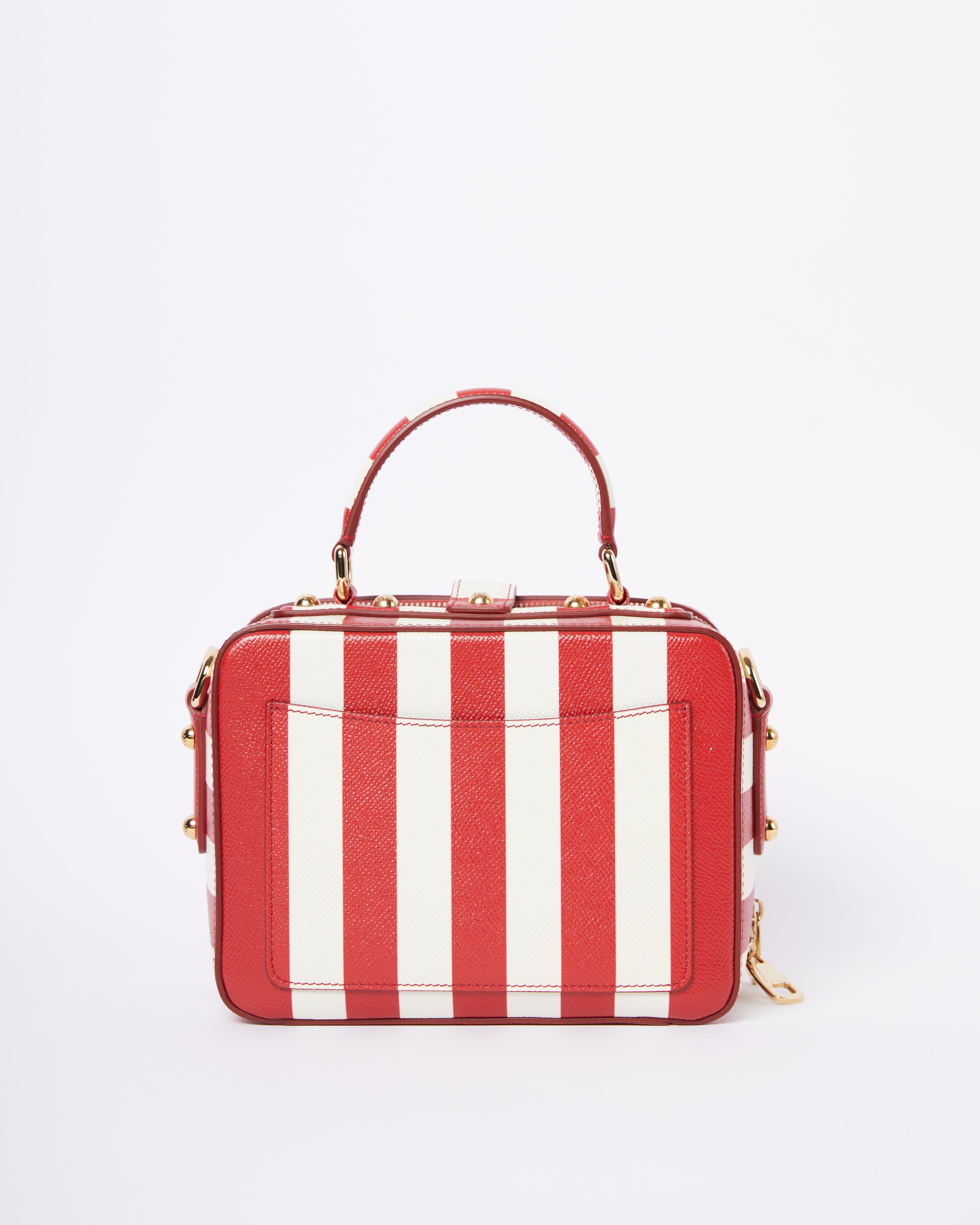 Dolce &Gabbana Red Plus White White Box Bag