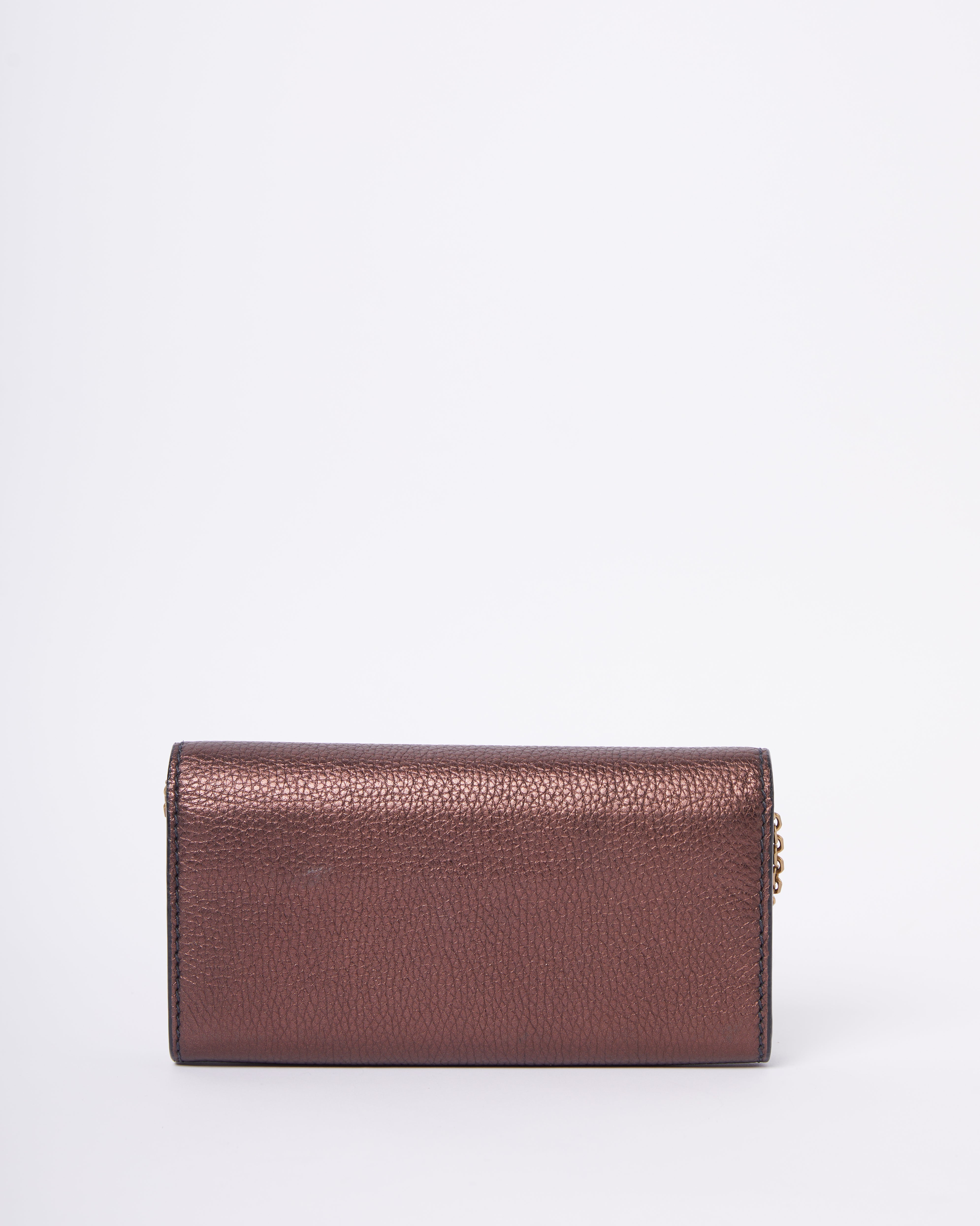 L'adior Croisere Chain Leather Wallet