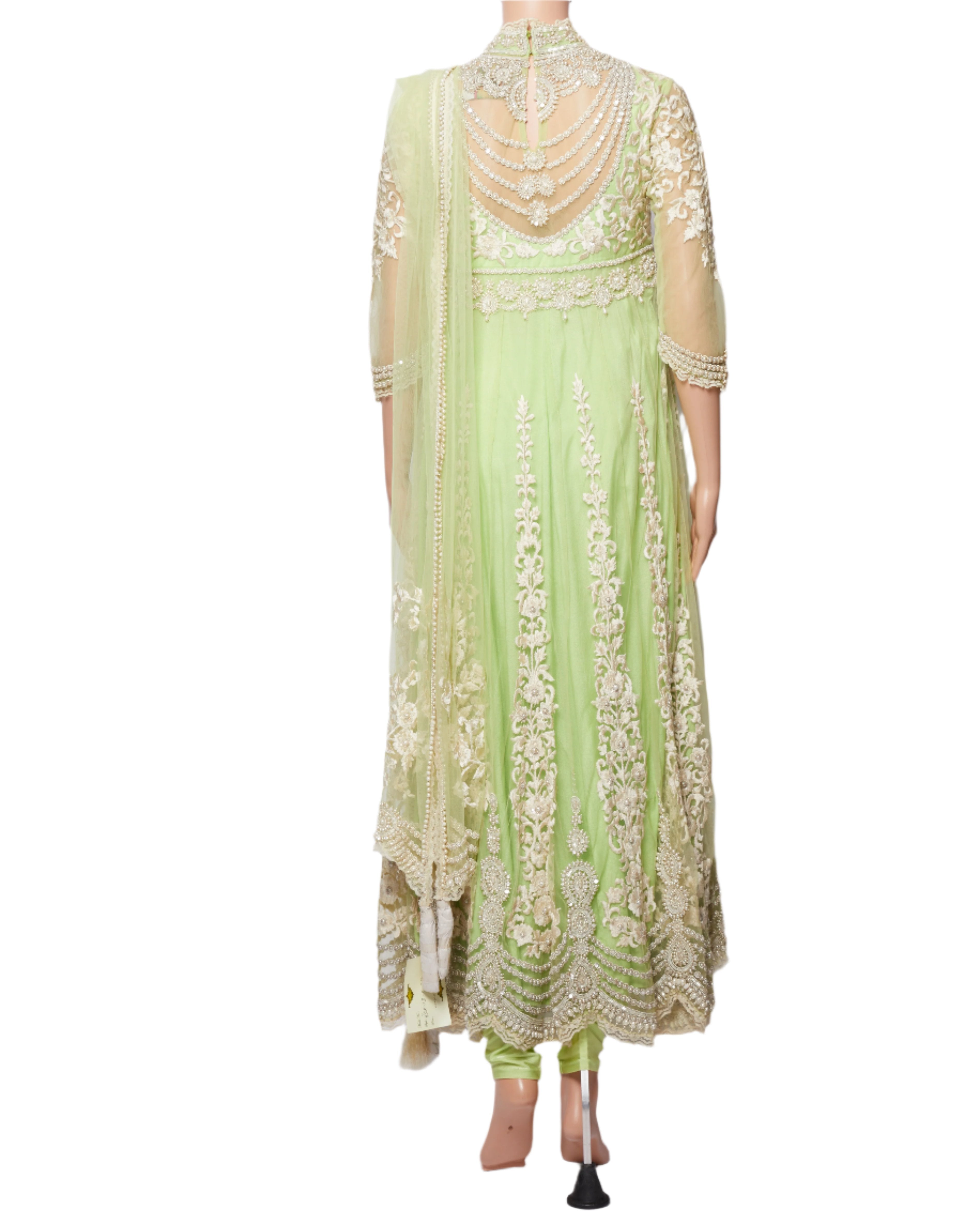 Preeti S Kapoor Anarkali Set In Green