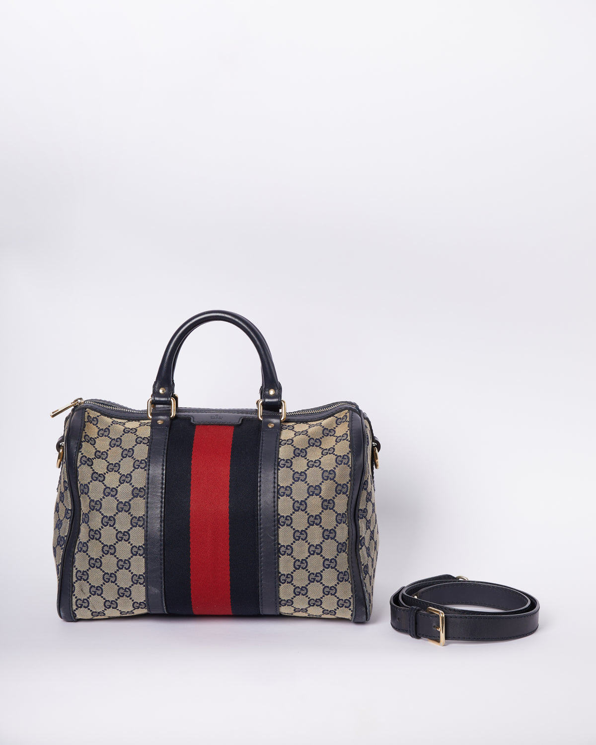 Gucci Web Monogram Duffle Bag
