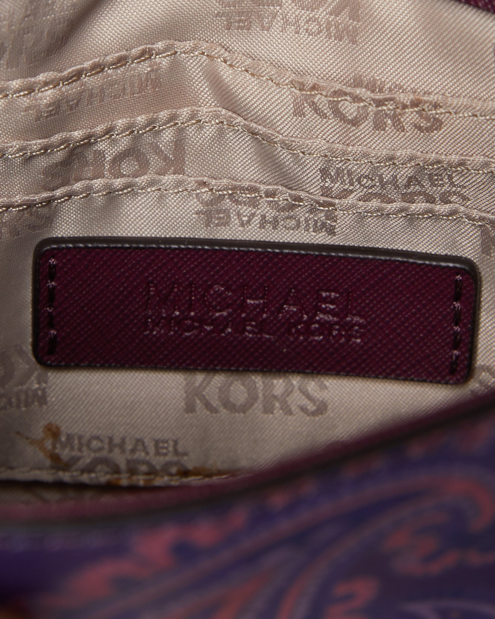 Michael kors Purple Bag