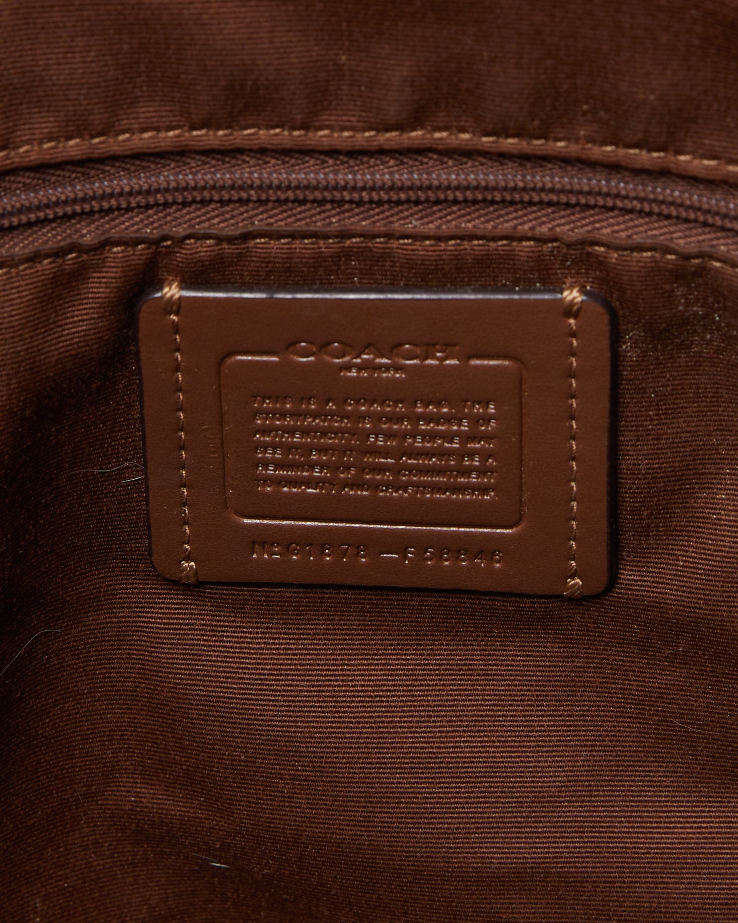 Coach Tote Bag In Brown