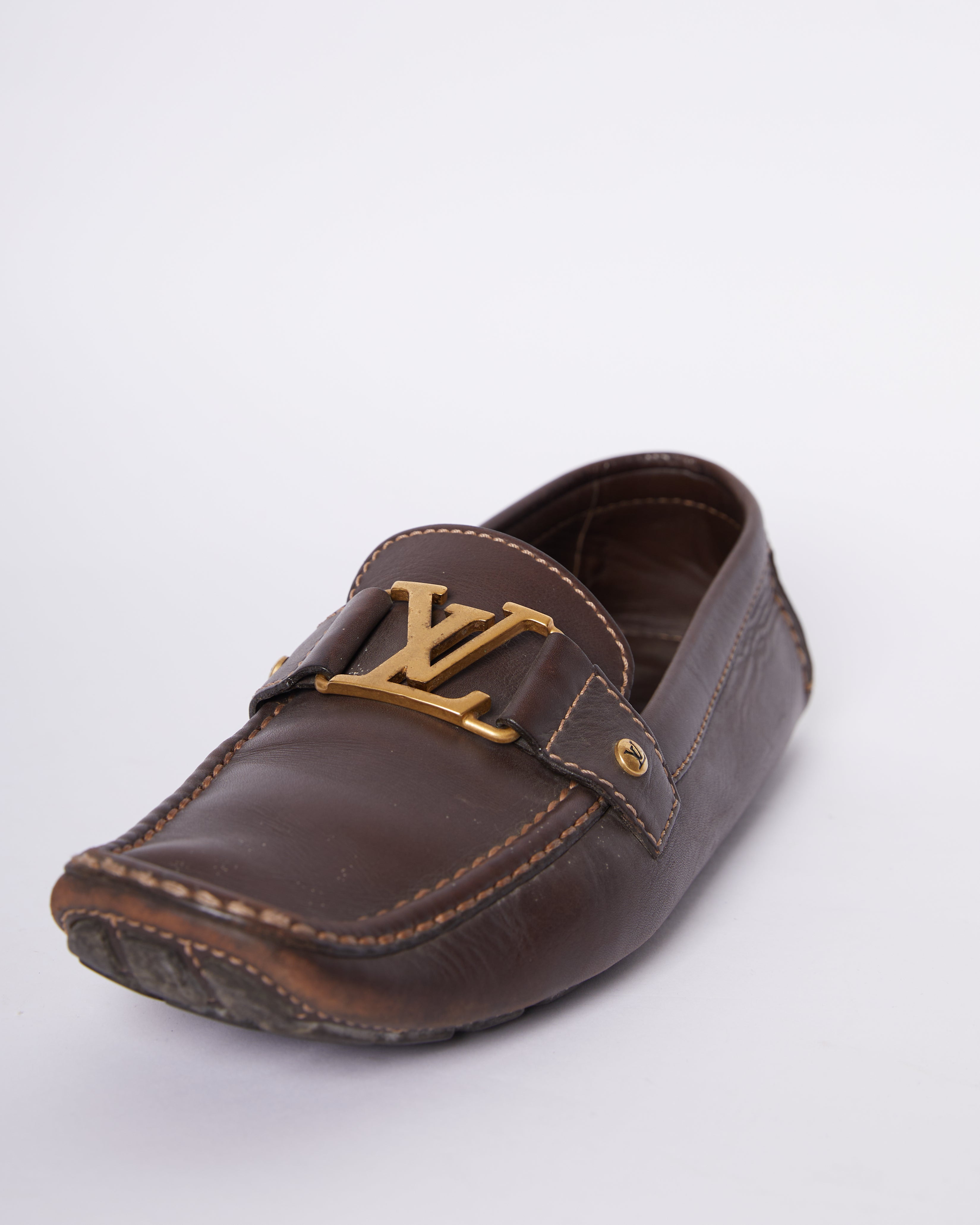 Louis Vuitton Brown Loafers