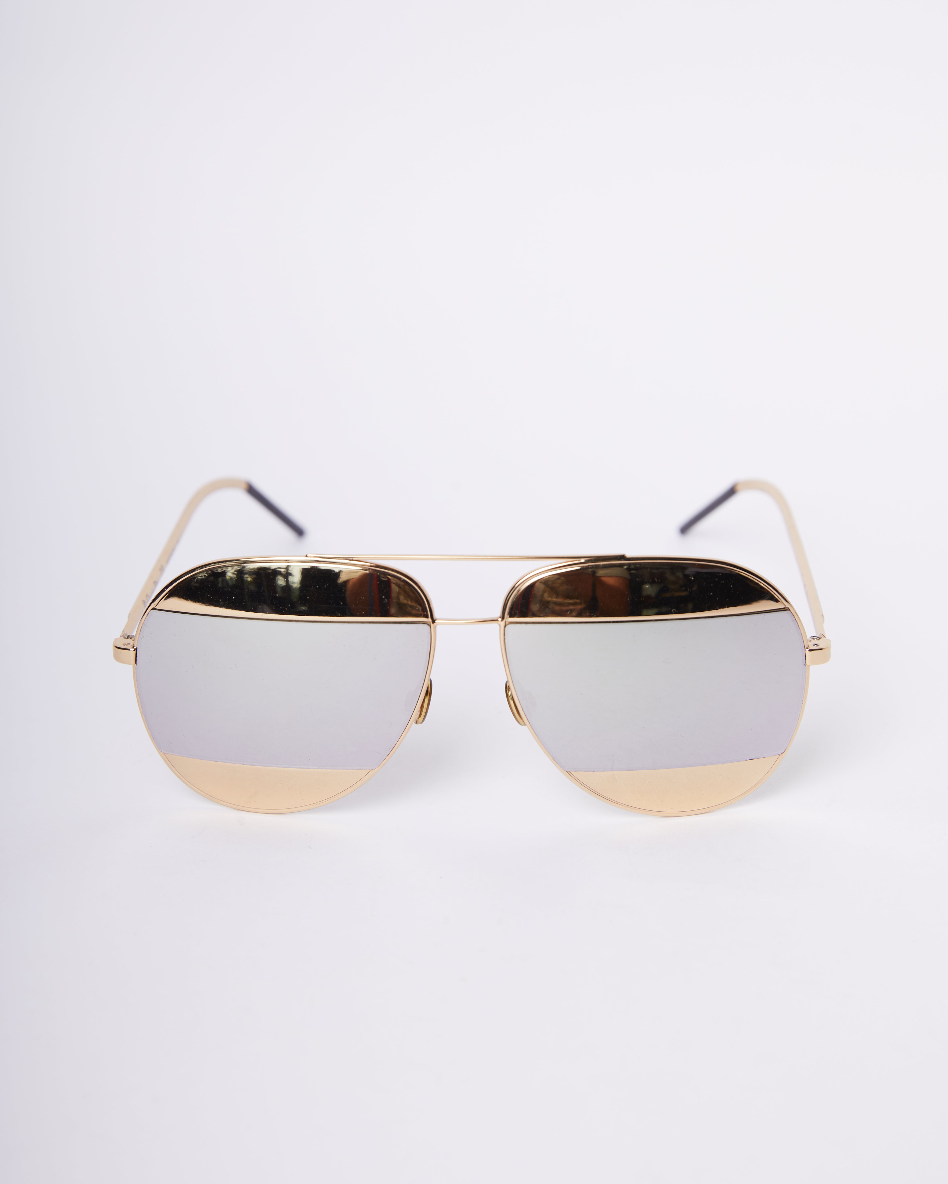 Dior aviator sunglasses split on sale