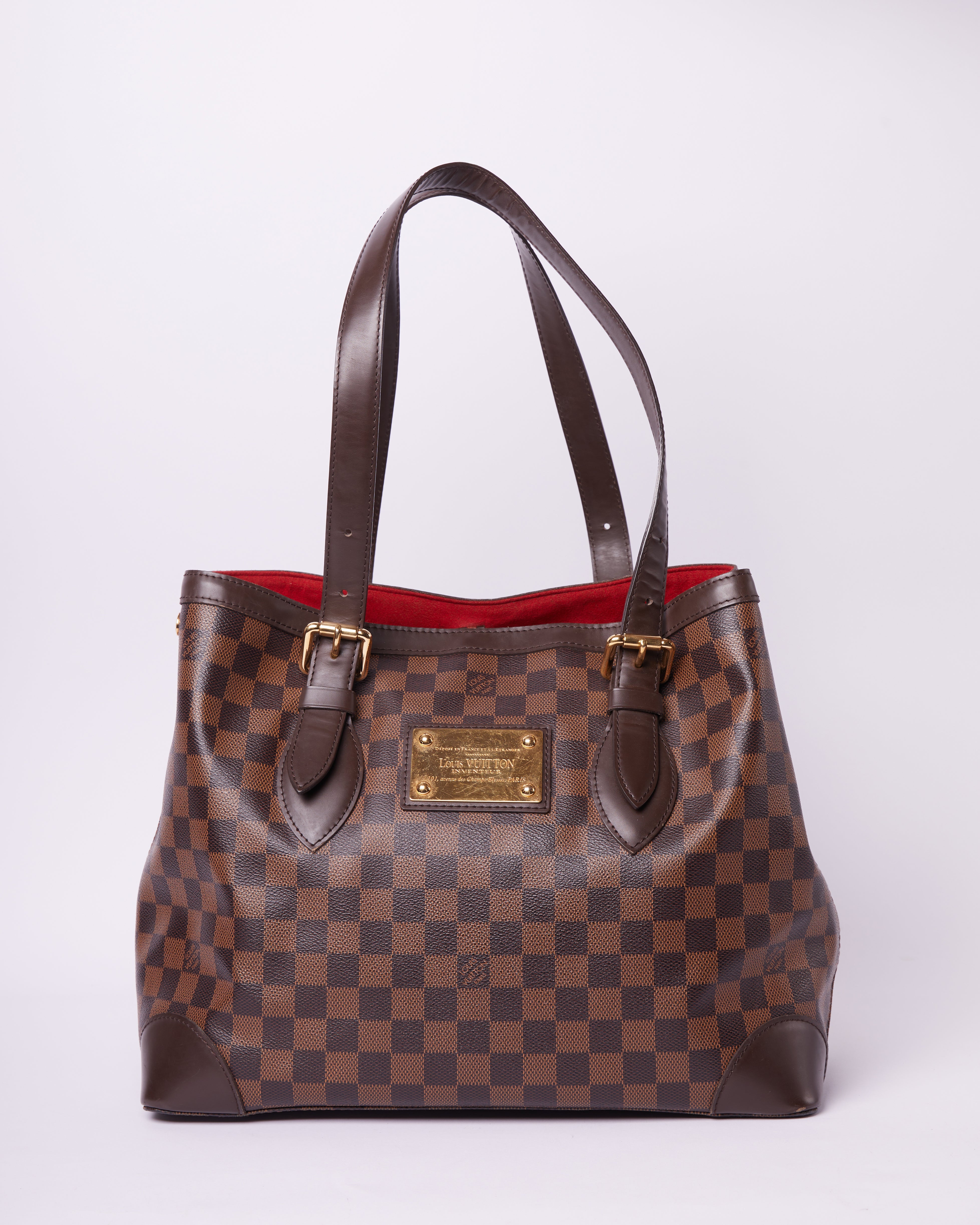 LV Damier Ebene Hampstead Tote