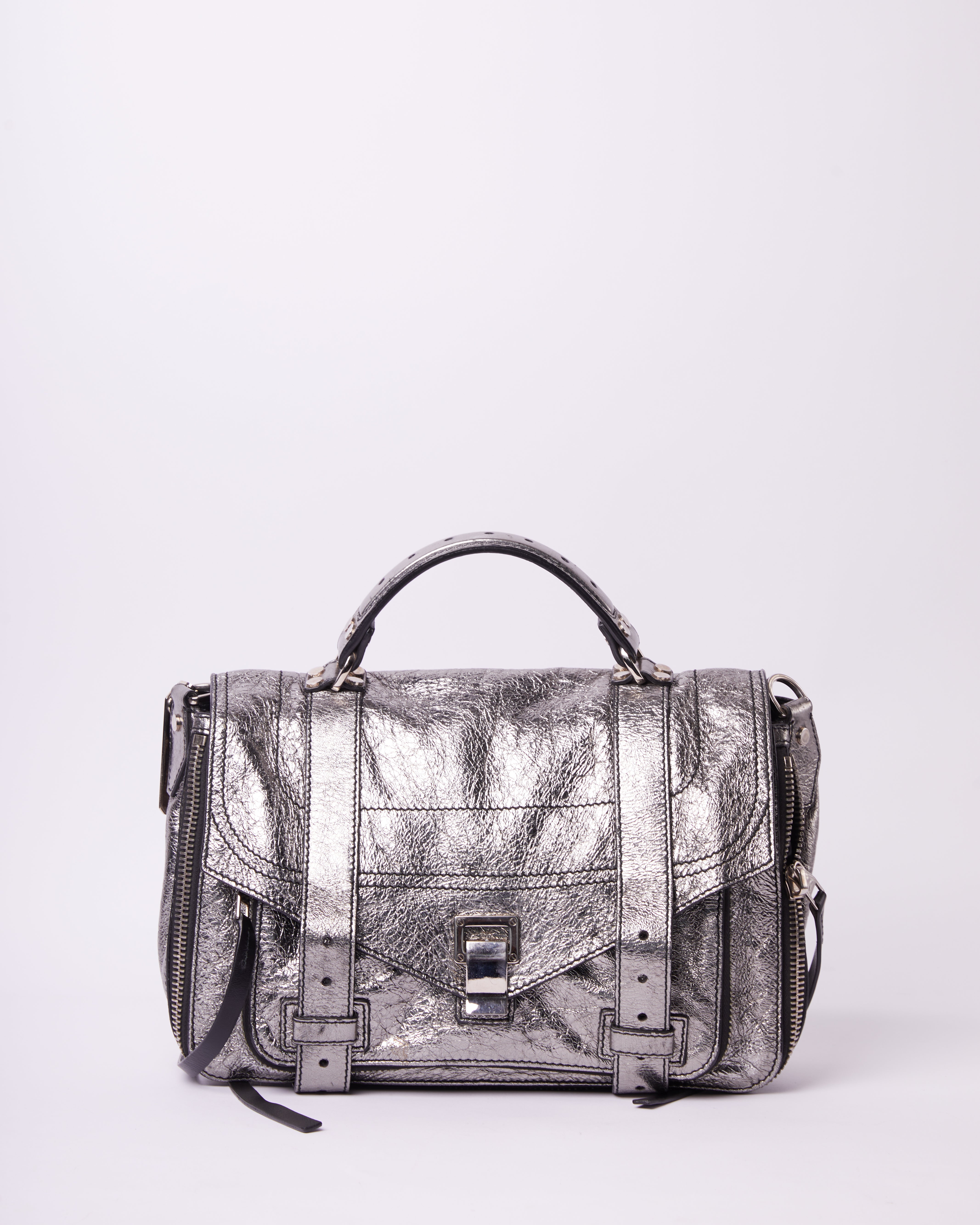 Proenza schouler silver bag sale