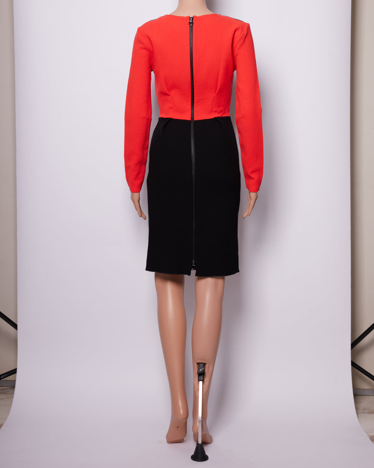Roksanda Black & Red Wool Dress for Women