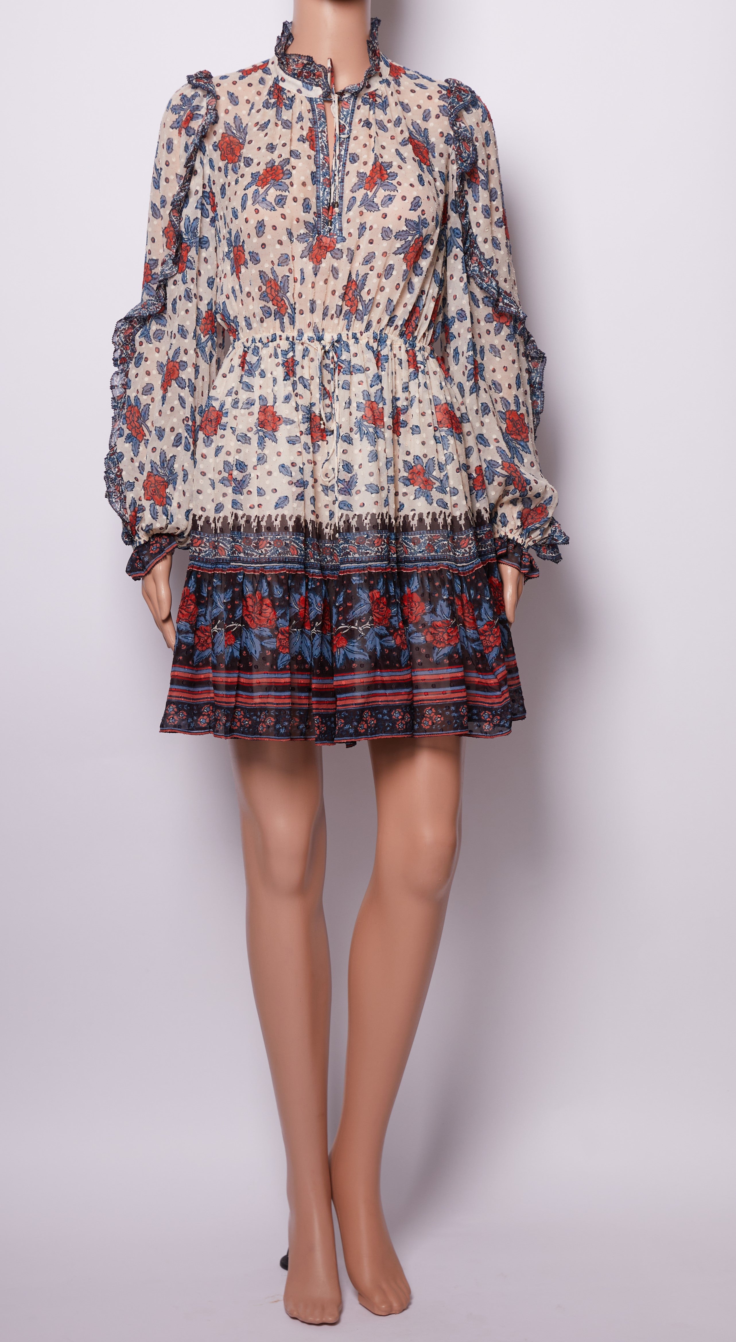 Ulla Johnson Lya Dress With Flower Print