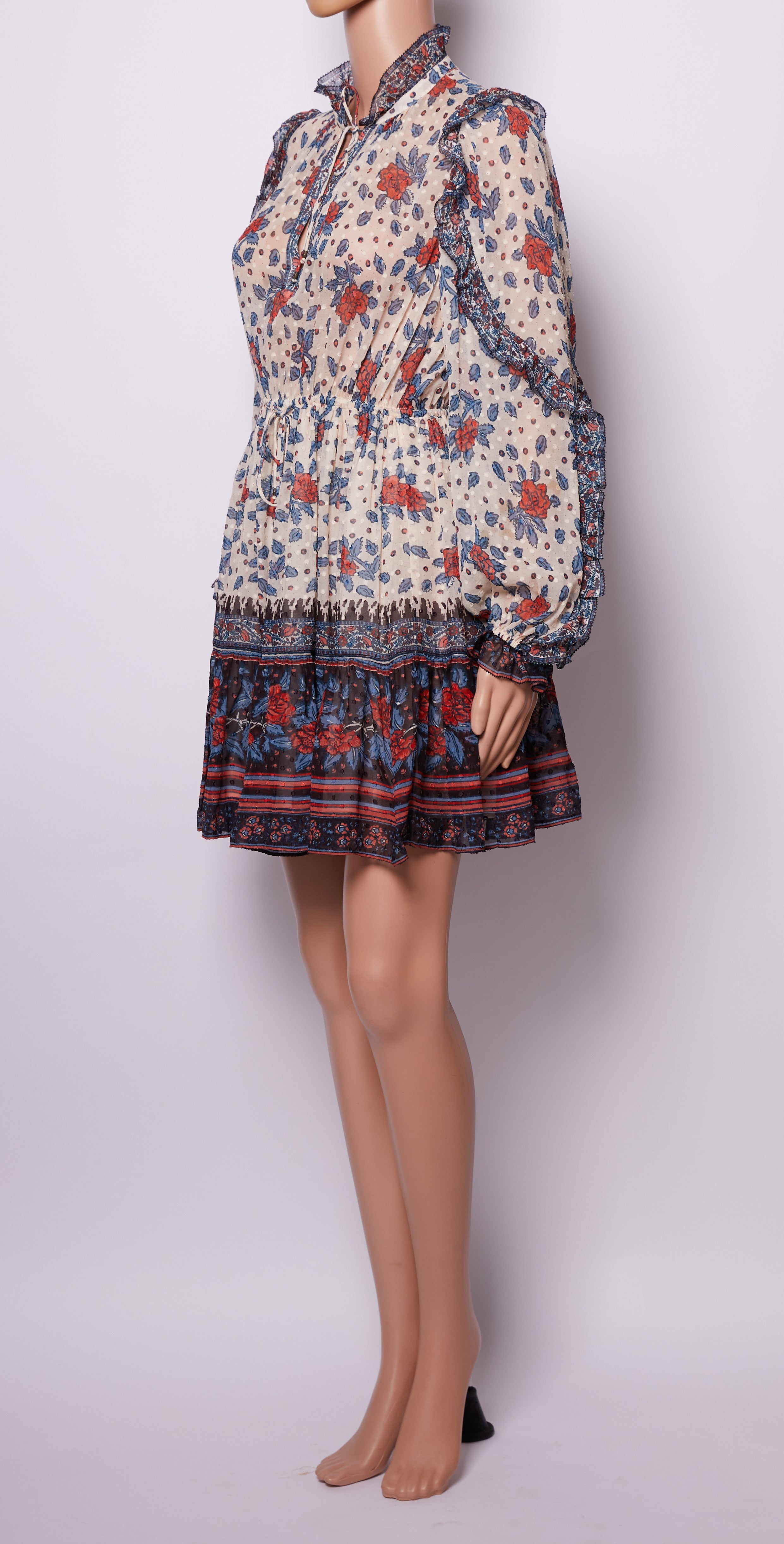 Ulla Johnson Lya Dress With Flower Print