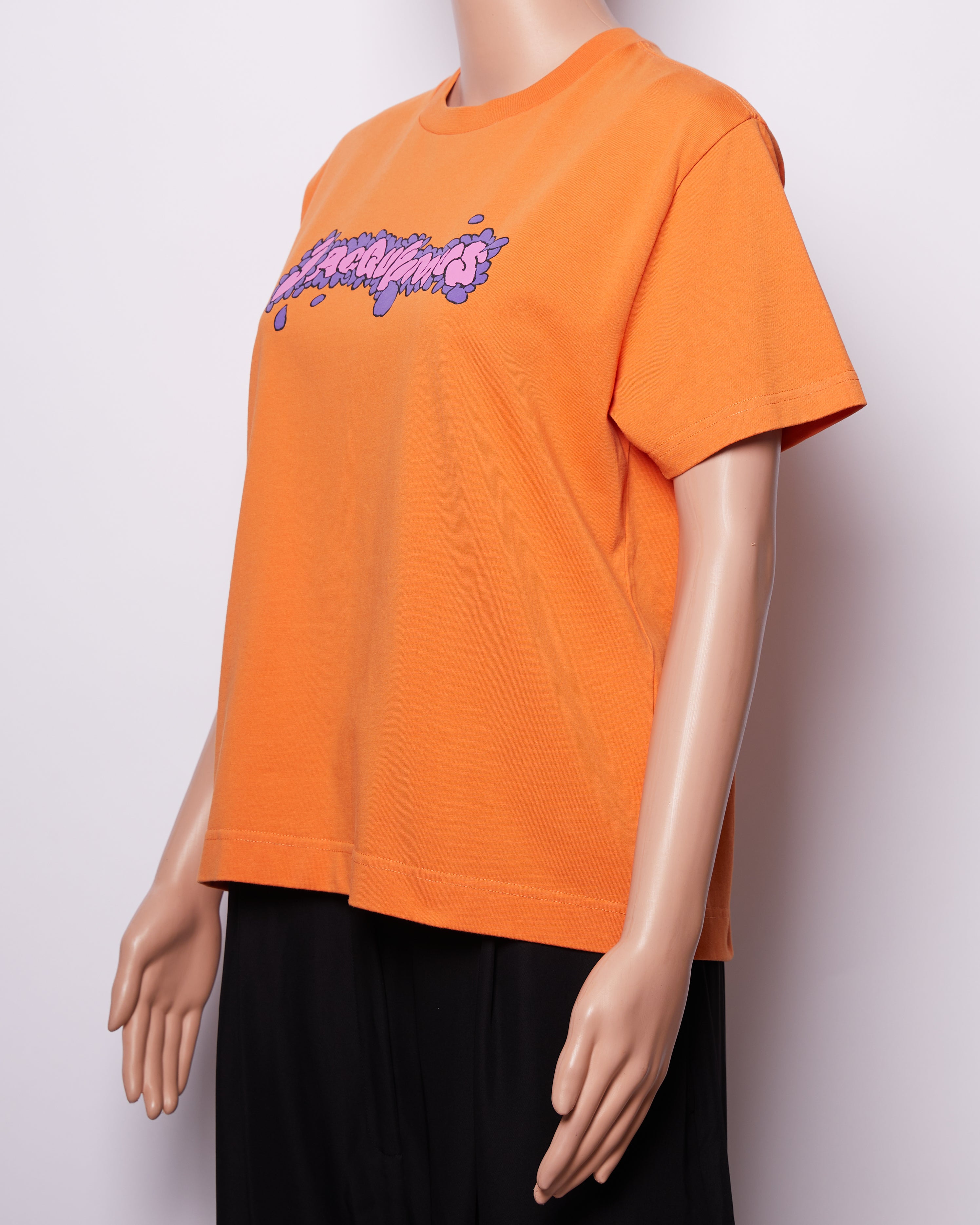 New Jacquemus Logo Printed Cotton T-shirt