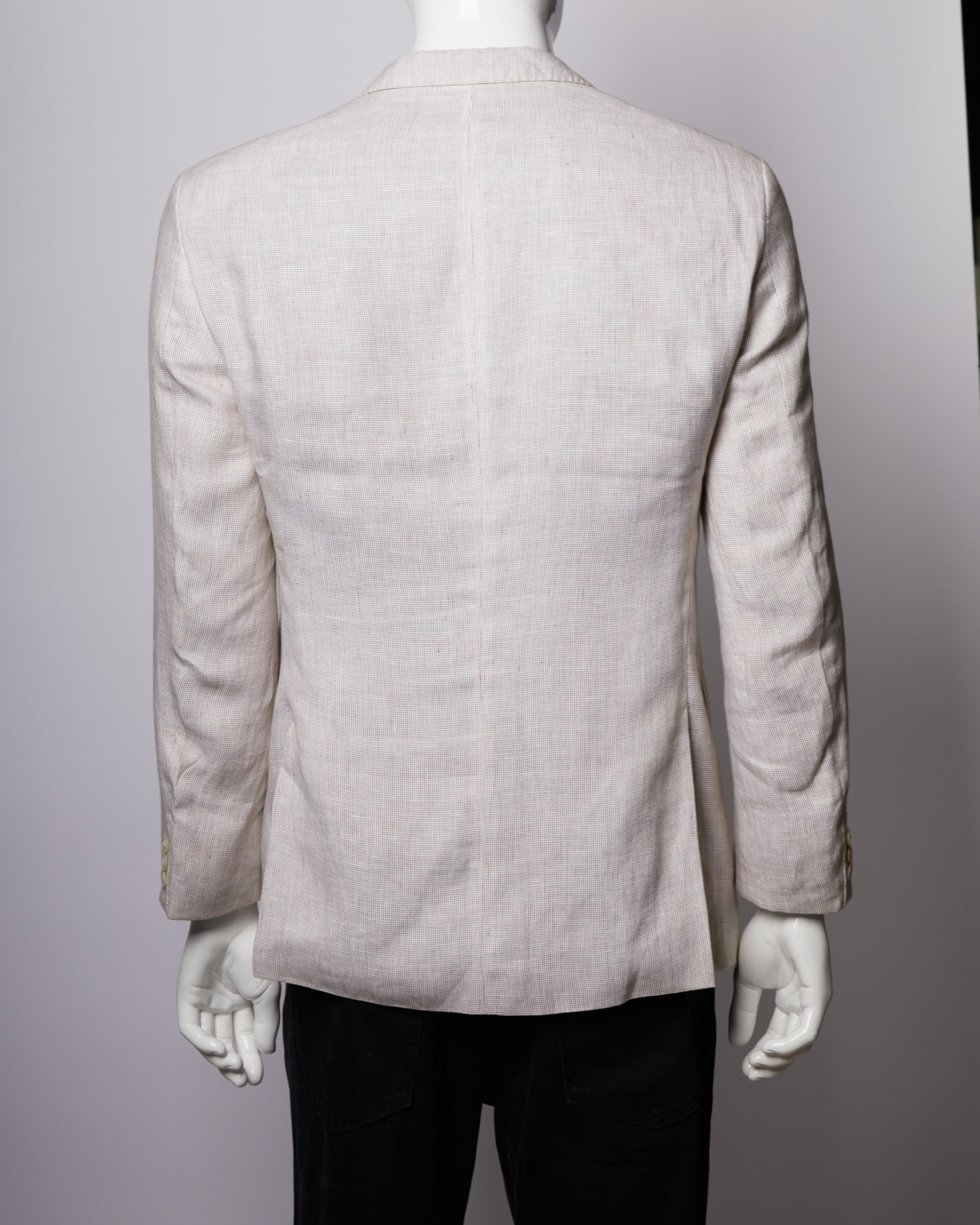 Boss Beige Pure Linen Jacket