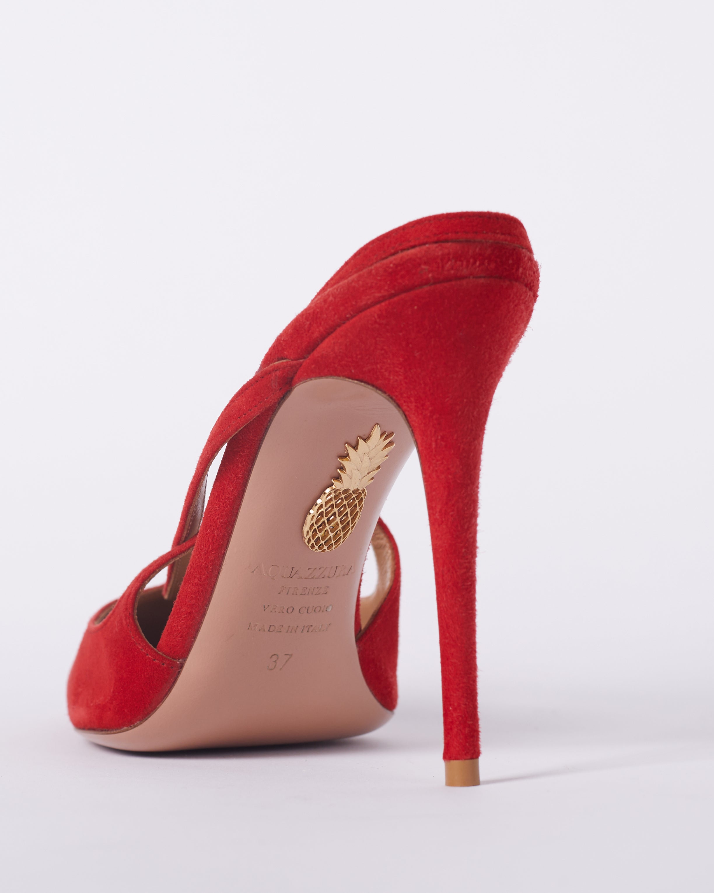 Aquazzura Red Heels