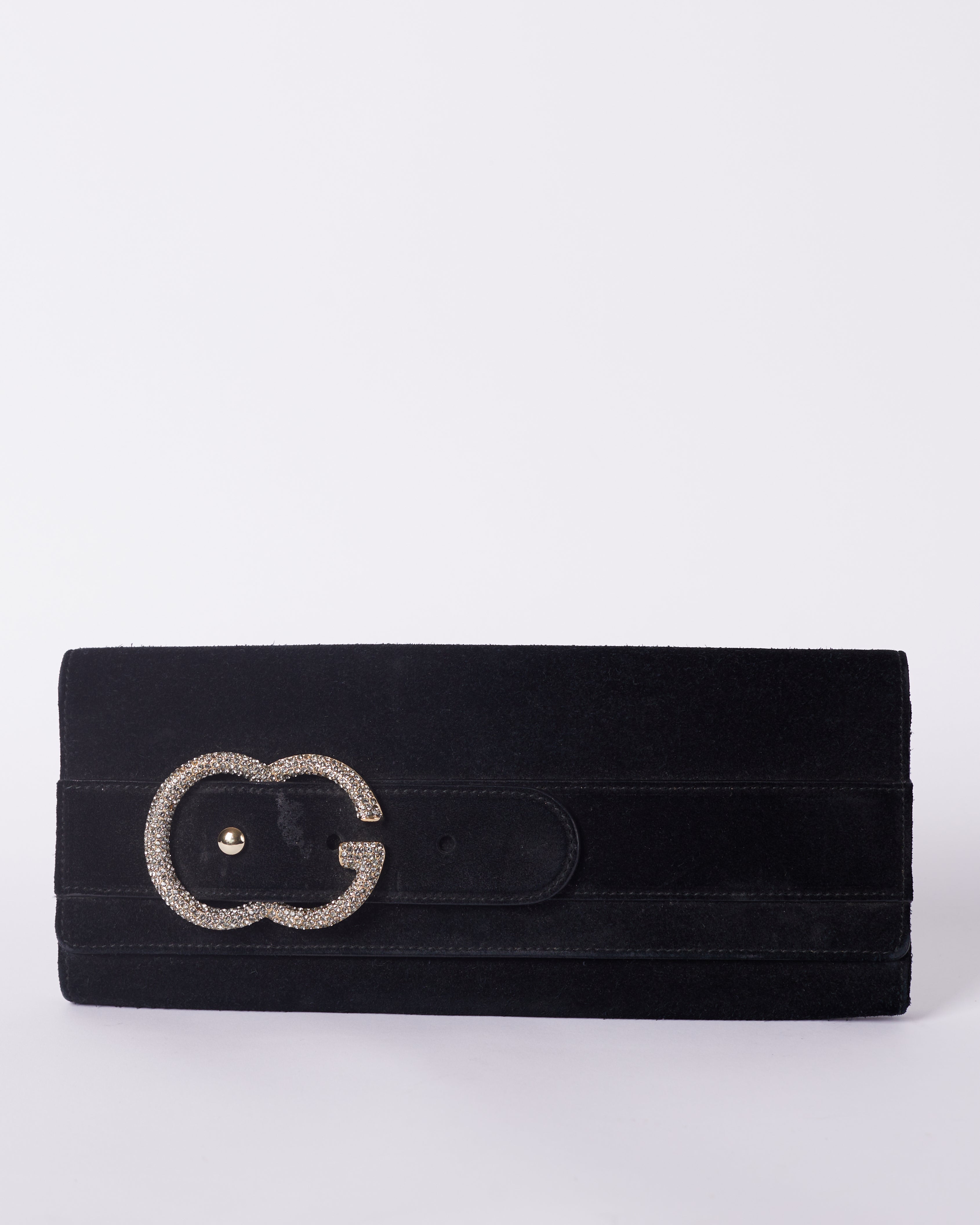 Gucci Suede Clutch