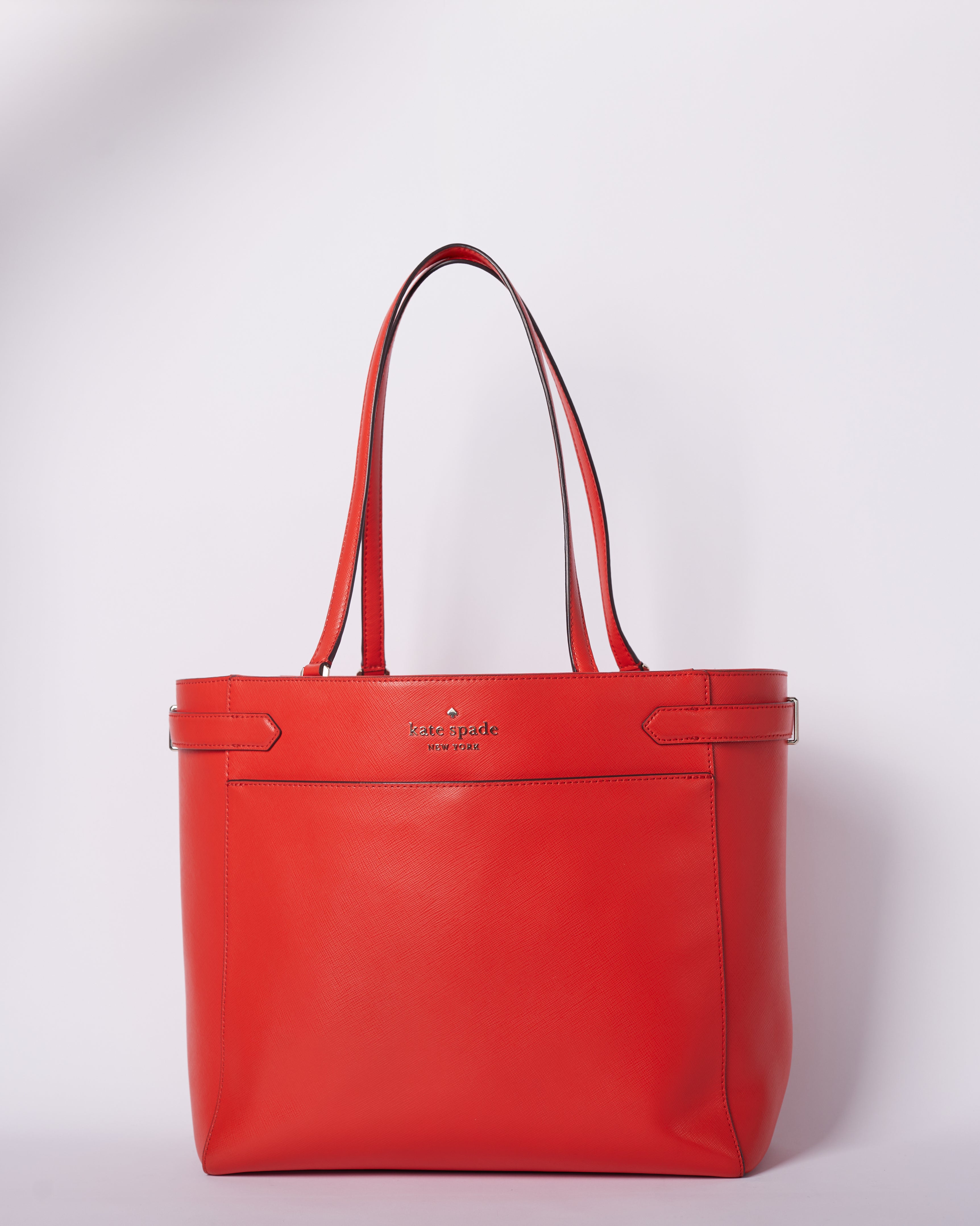 Kate Spade Staci Laptop Tote In Red