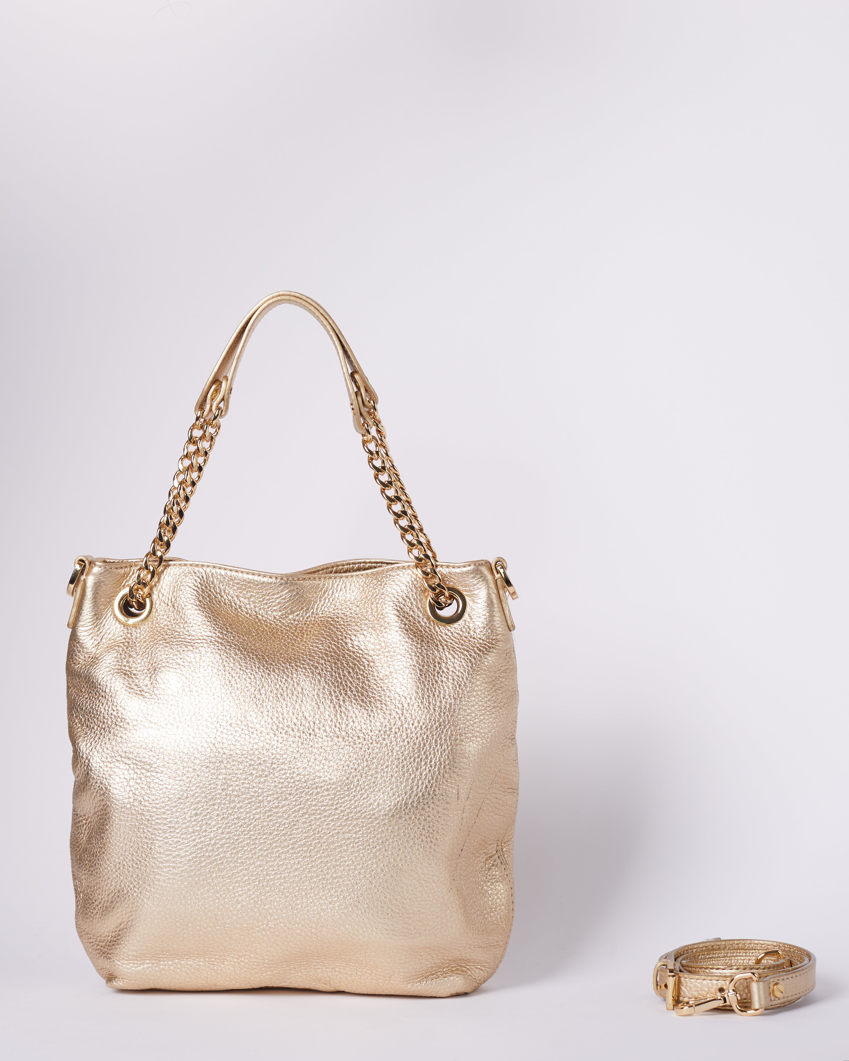 Michael Kors Gold Serena Bag