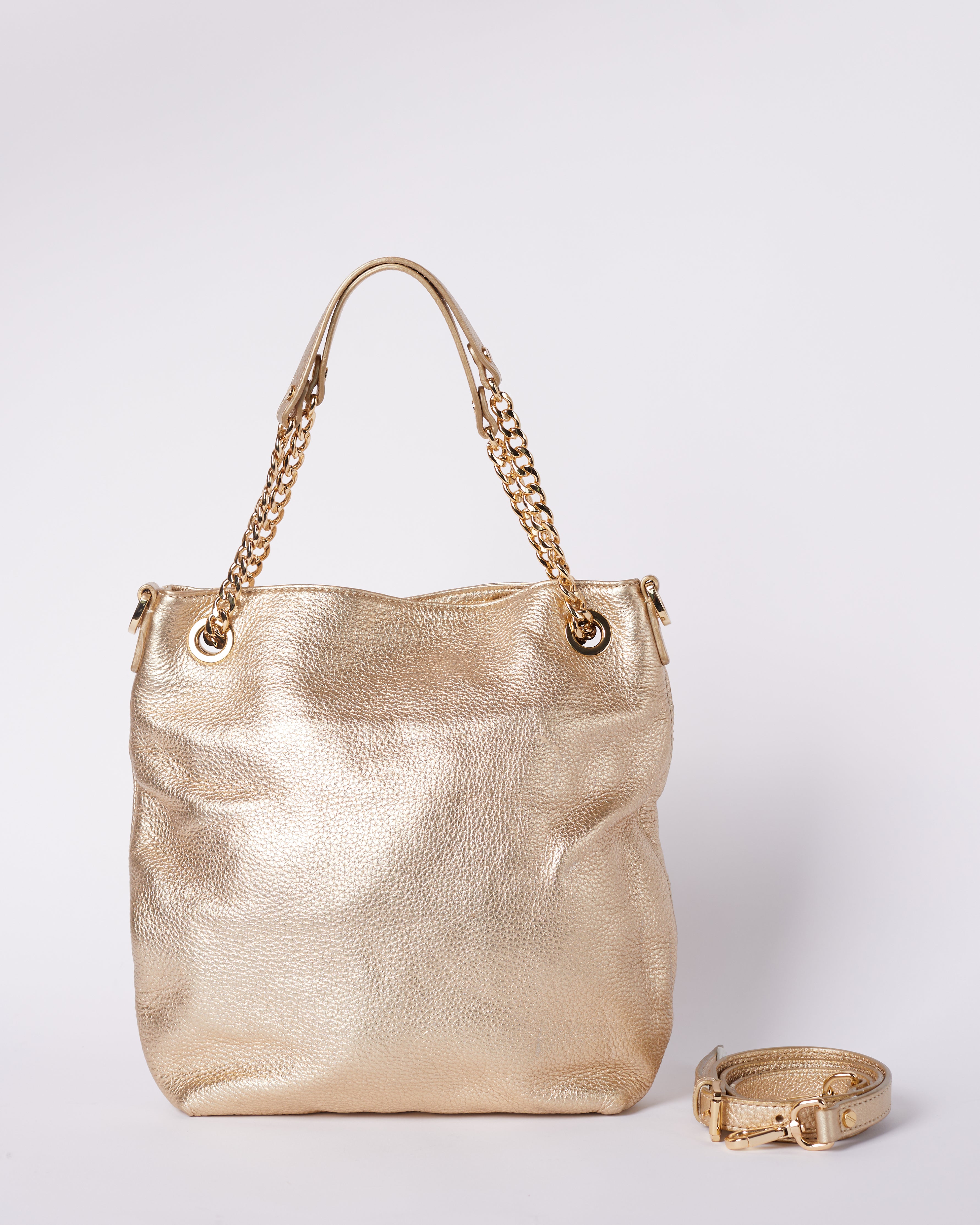 Michael Kors Gold Serena Bag