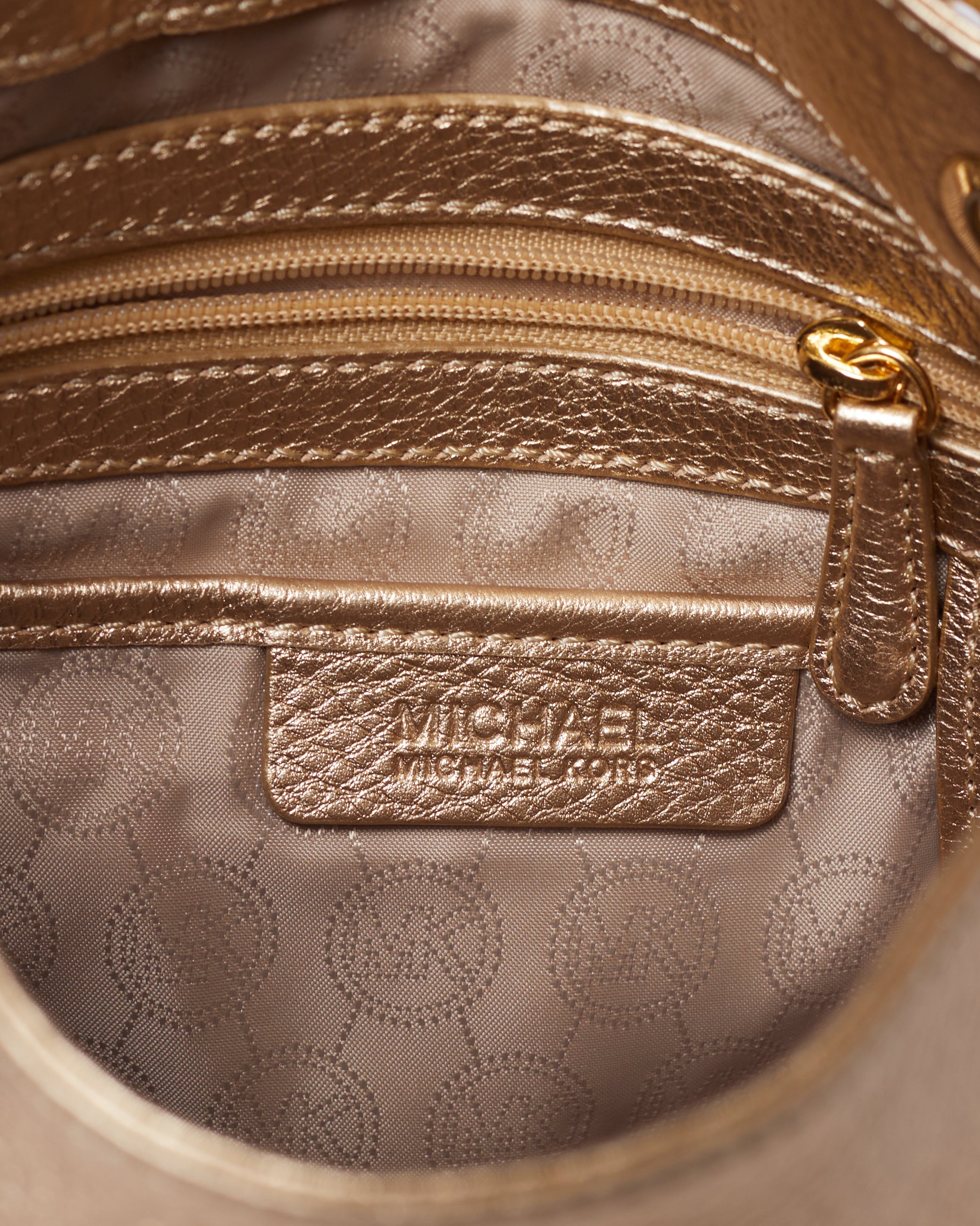 Michael Kors Gold Serena Bag