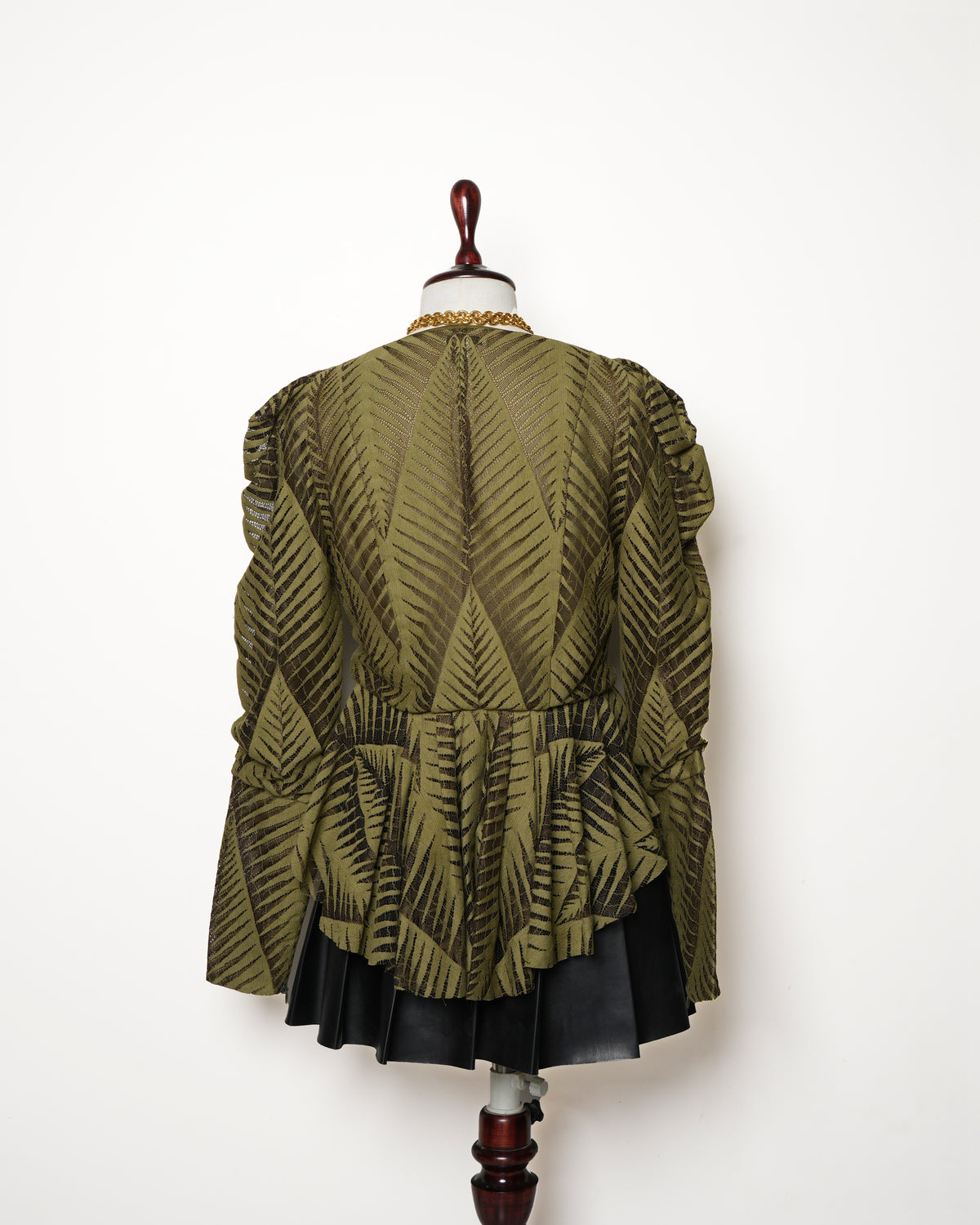 Ronny Kobo Dabria Top In Olive